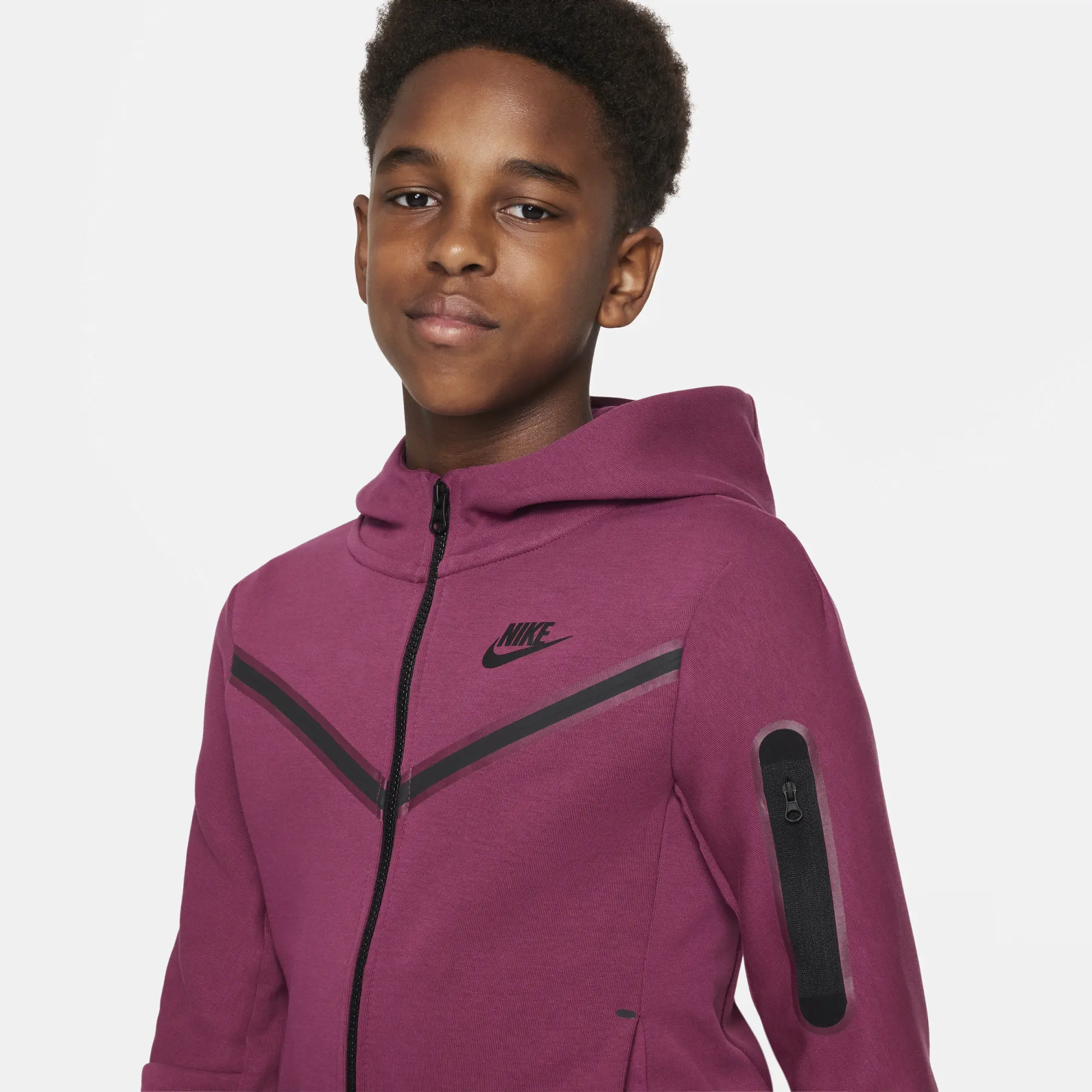 Nike Hoodie Nsw Tech Fleece - Red