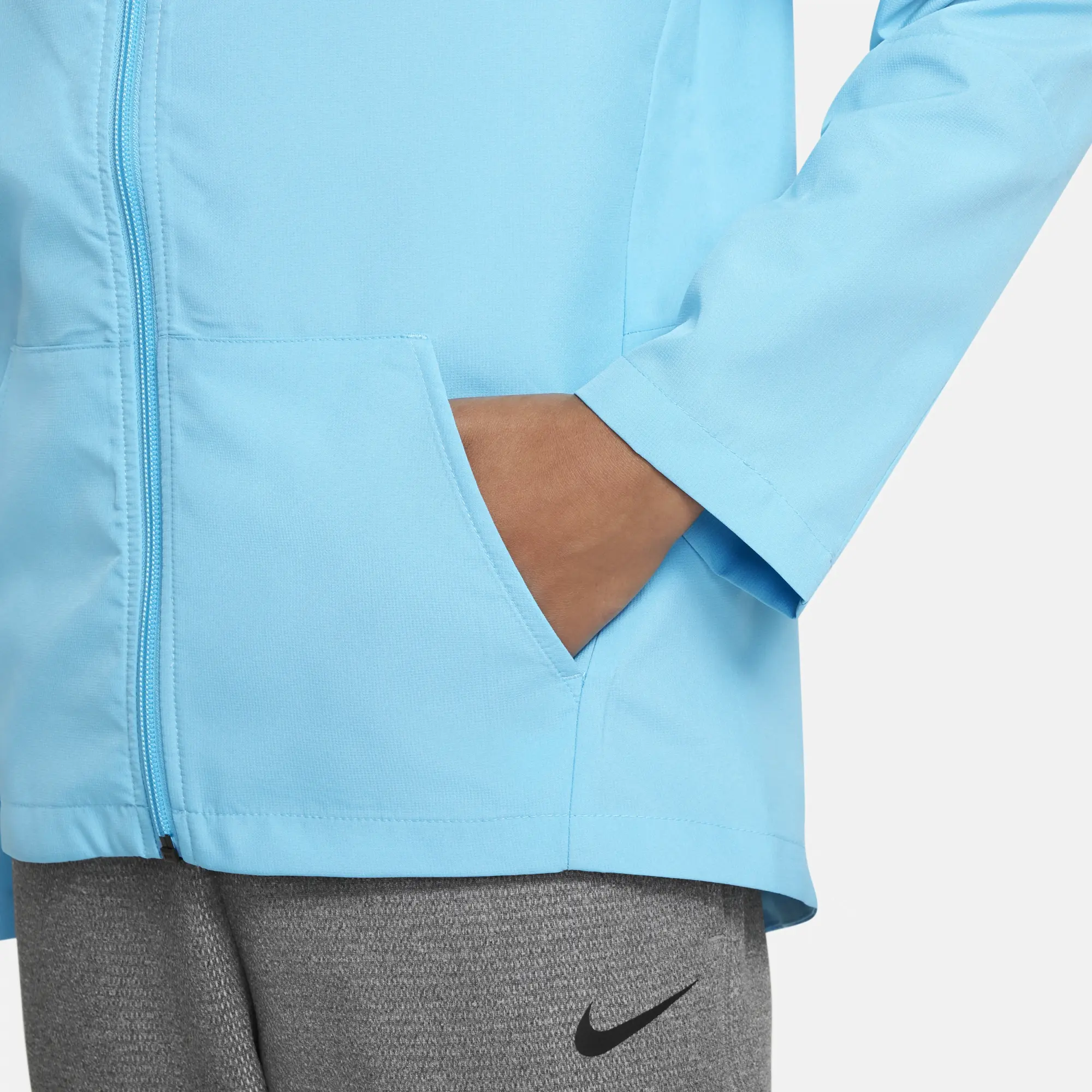 Nike Dri-FIT Older Kids' (Boys') Woven Training Jacket - Blue | DO7095 ...