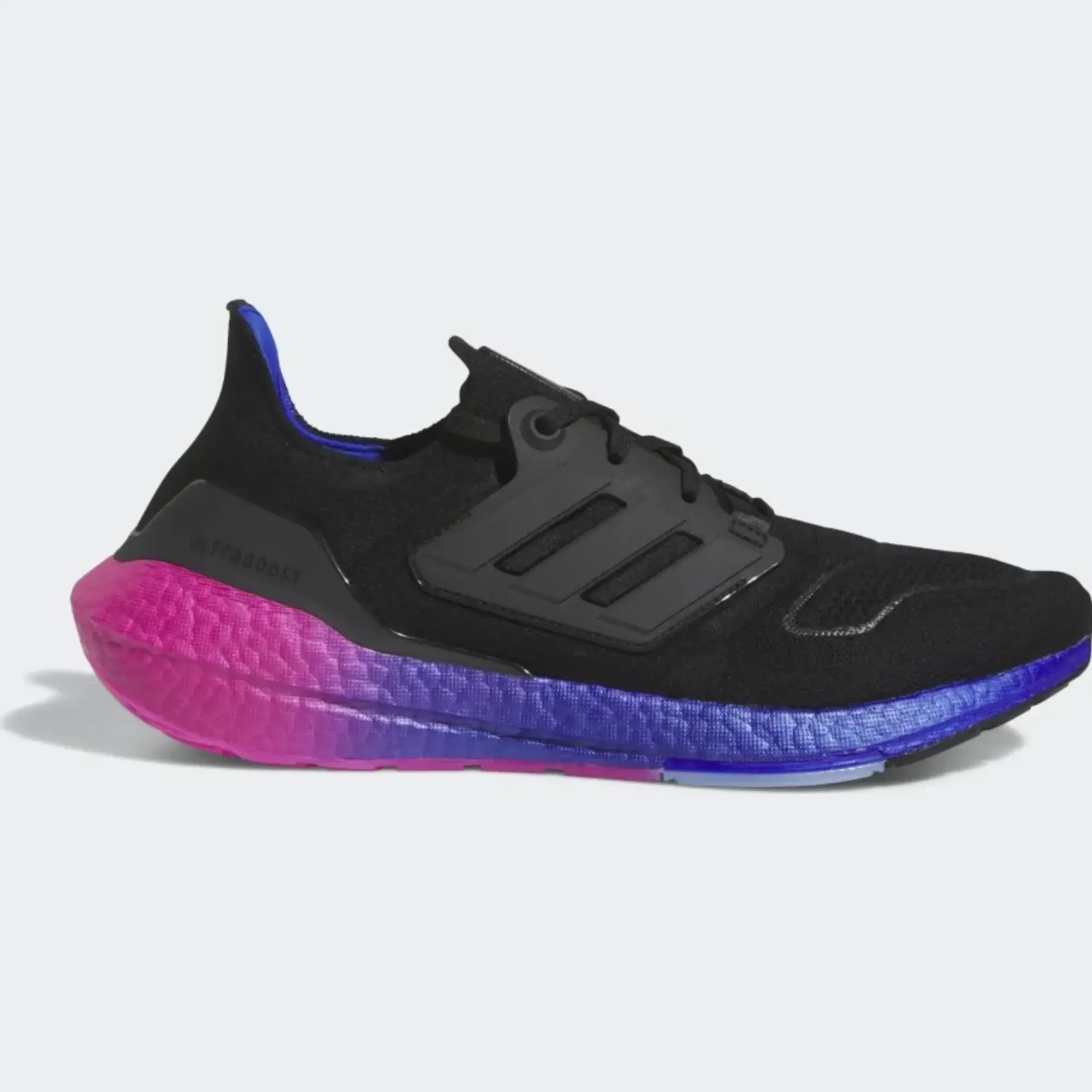 Adidas Running Ultraboost 22 Colour Gradient Boost Trainers In Black