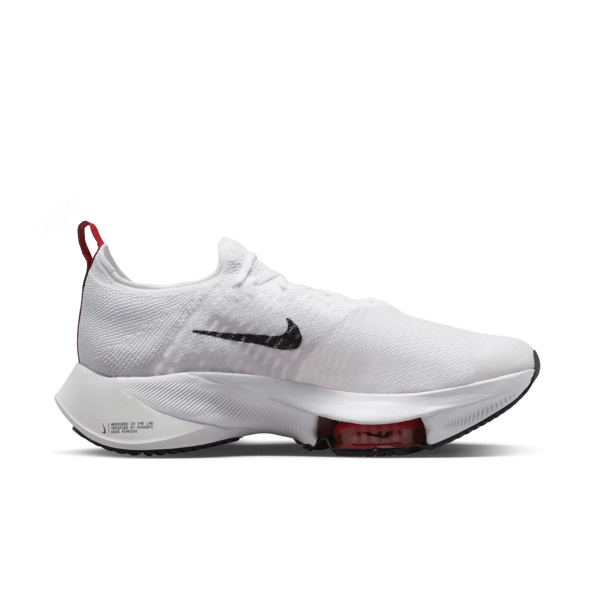 Nike Air Zoom Tempo NEXT% White Light Crimson Platinum Tint Black Shoes