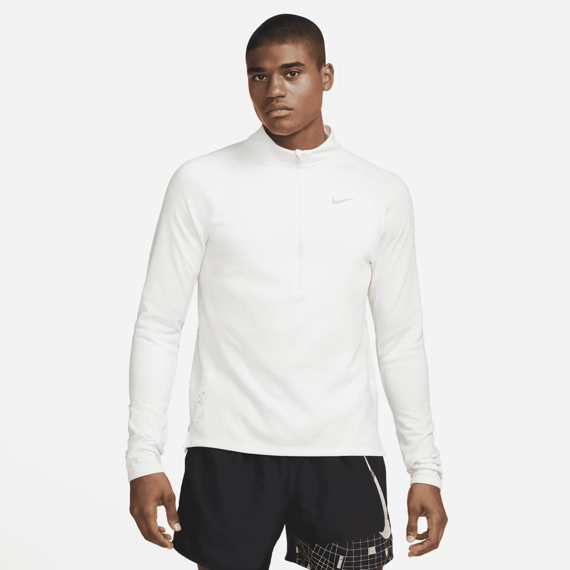 Nike TF RDVN Element Half-Zip Lauftop Men - Beige, Grey | DV9297-030 ...