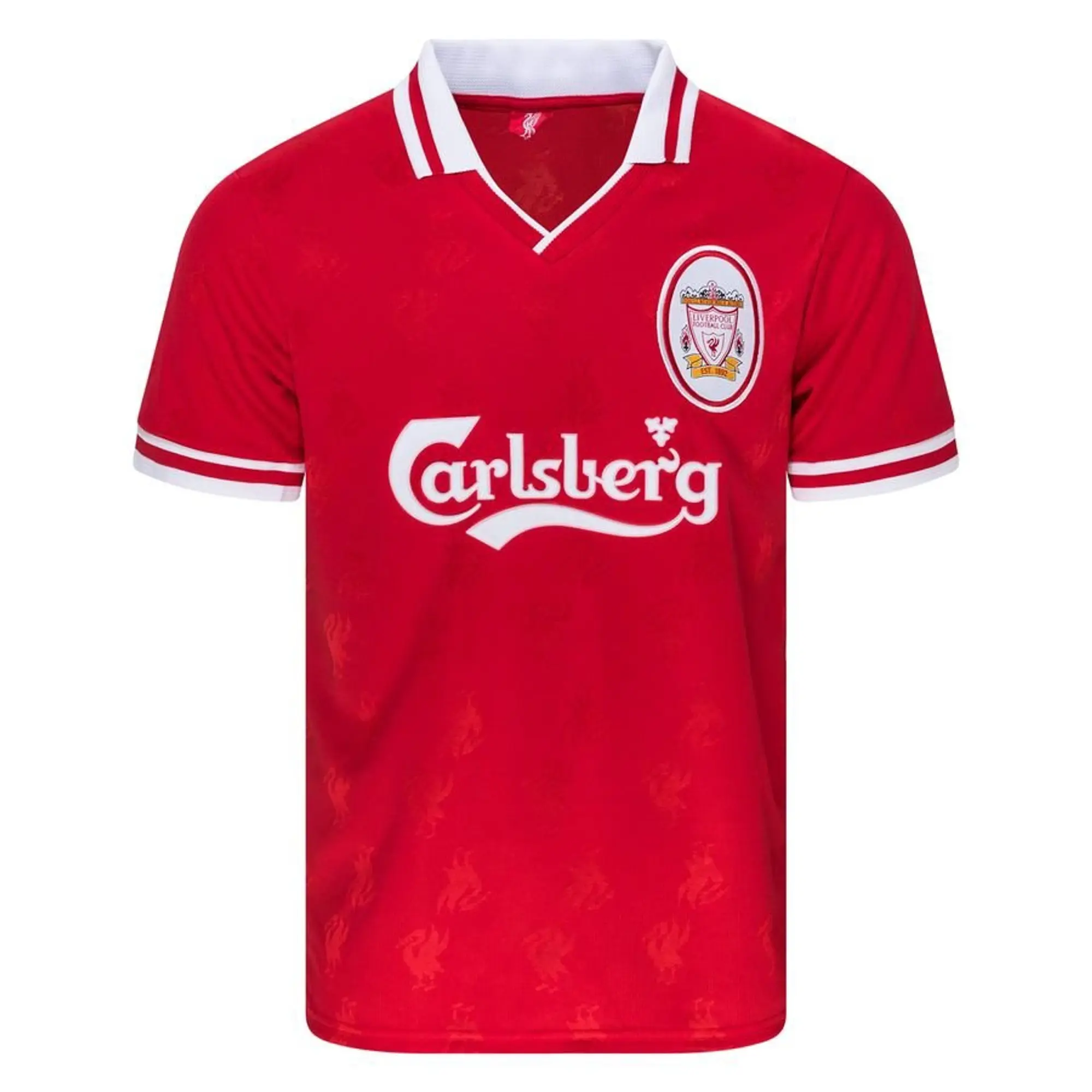 Reebok Liverpool Mens SS Home Shirt 1996/98