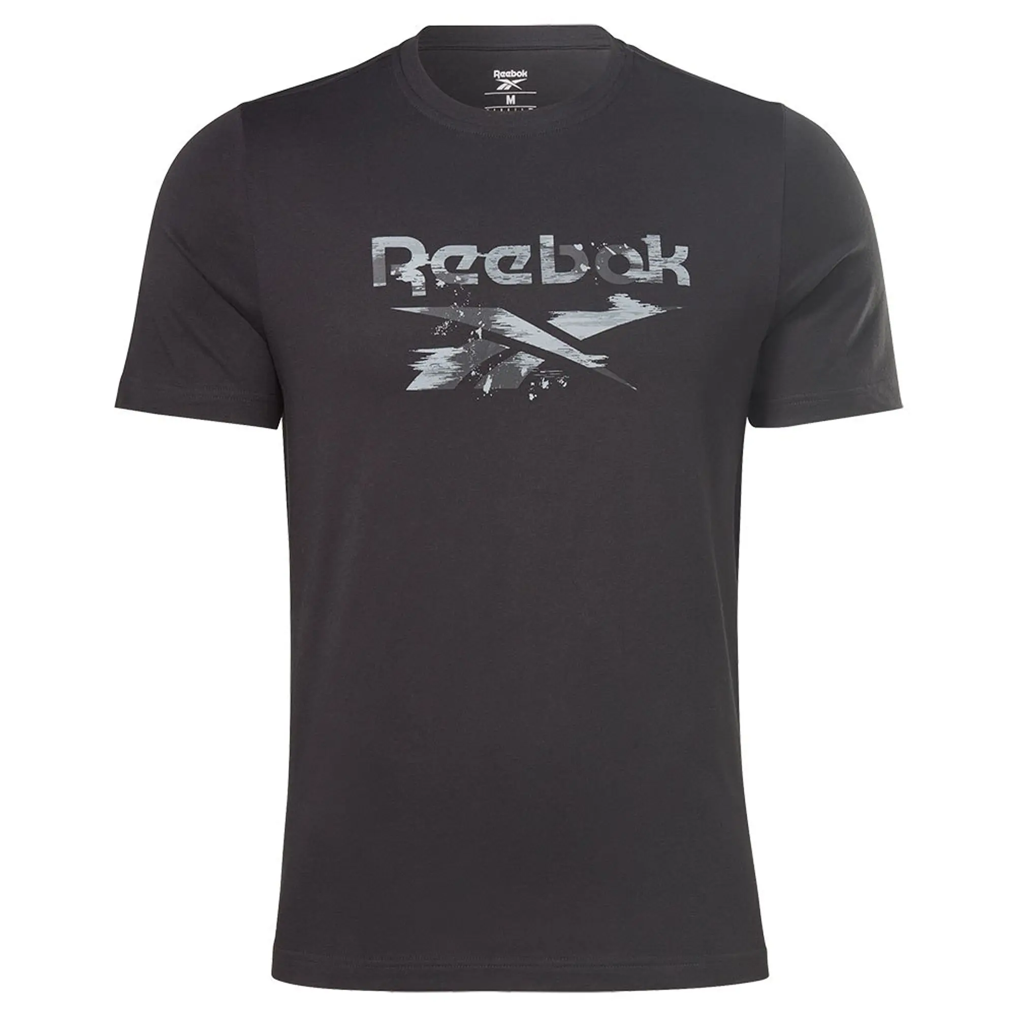 Reebok Mens Identity Modern Camo T-Shirt Black