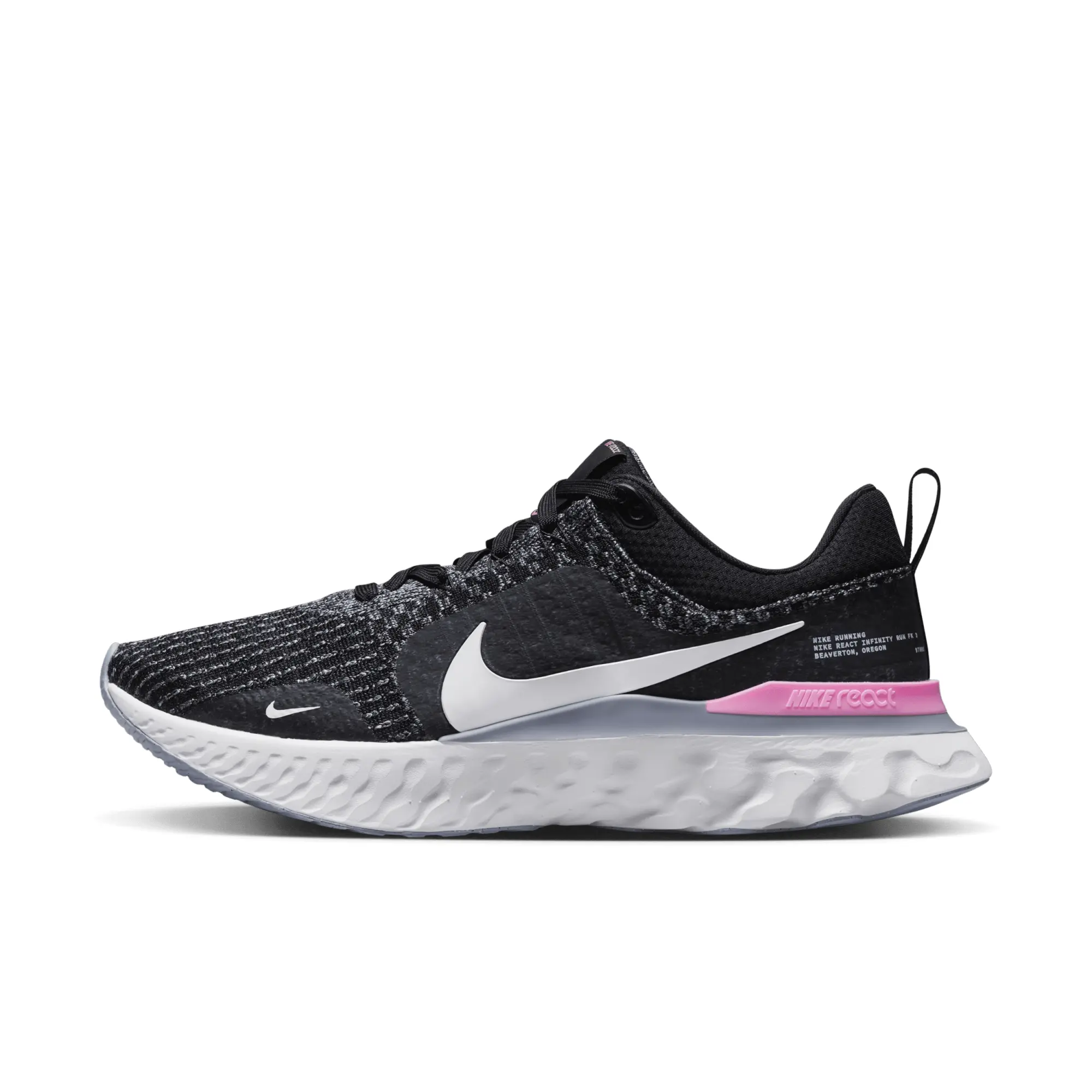 Nike Running Shoe React Infinity Run Fk 3 - Black