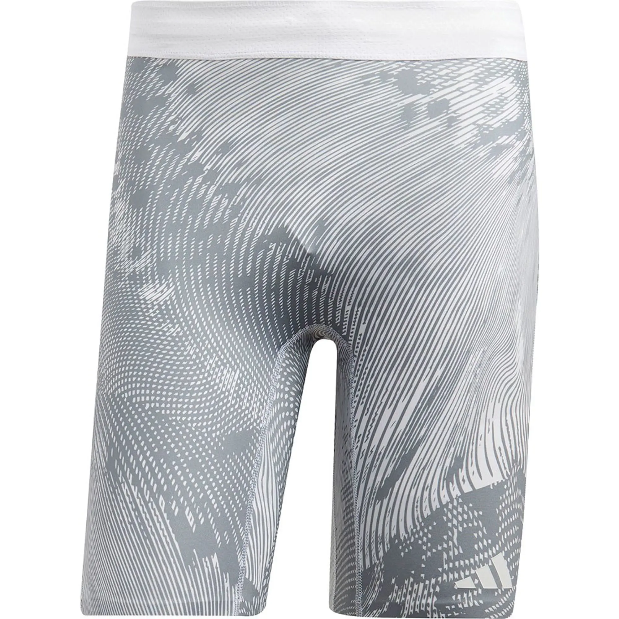 adidas Adizero Saturday Short Leggings Mens - Grey Three / Dash Grey / White