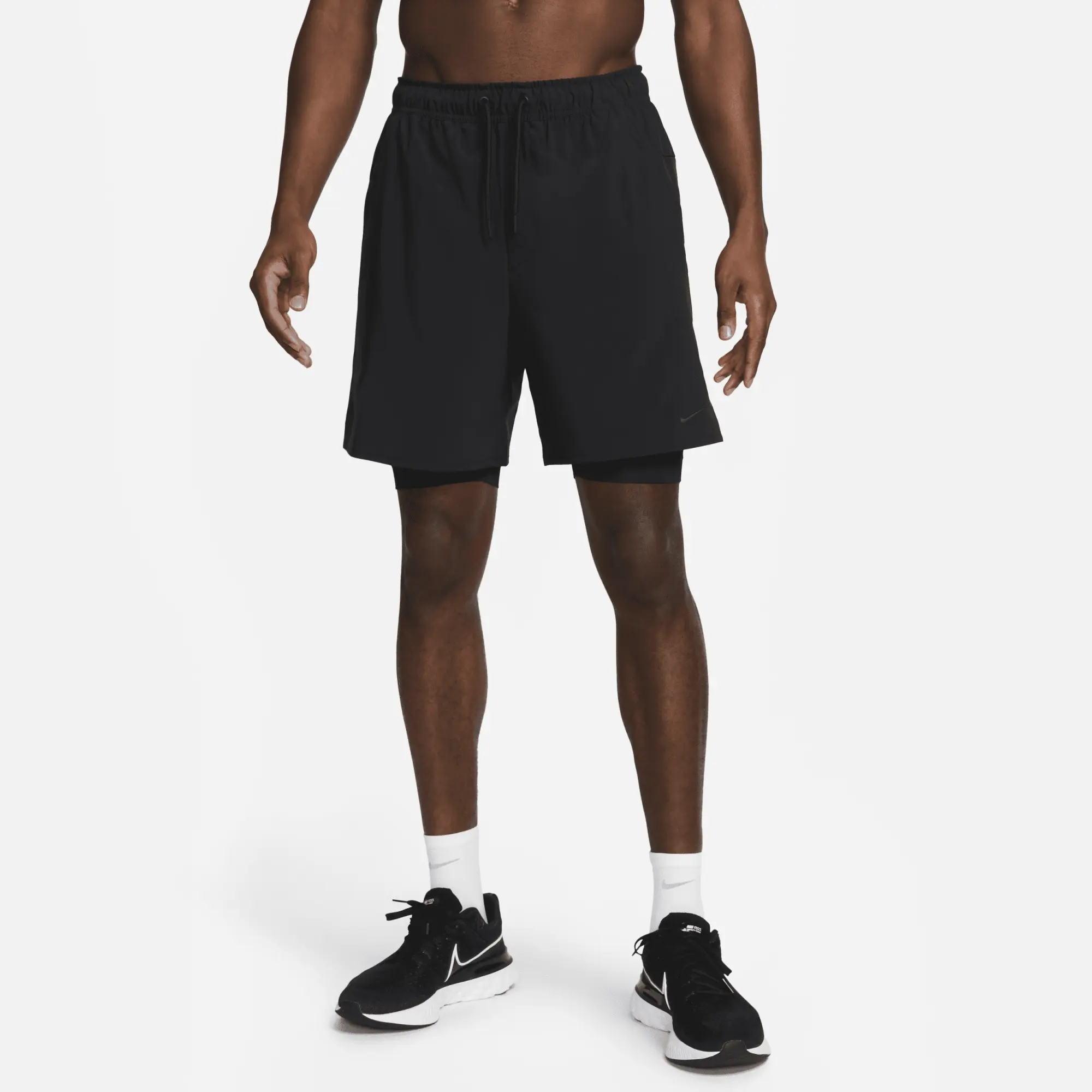 Nike Running Shorts Unlimited Woven 7 2In1 - Black