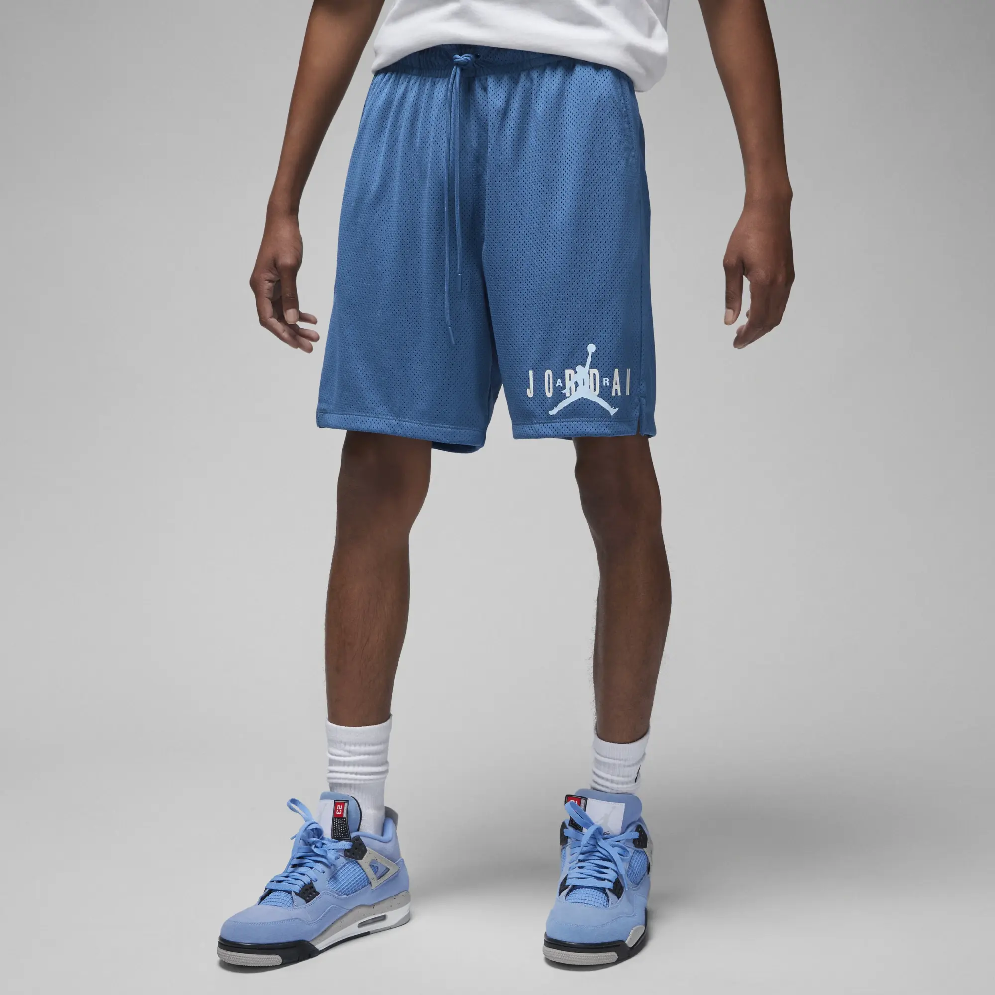 Nike Jordan Essentials Men's Mesh Shorts - Blue | DV7652-485 | FOOTY.COM