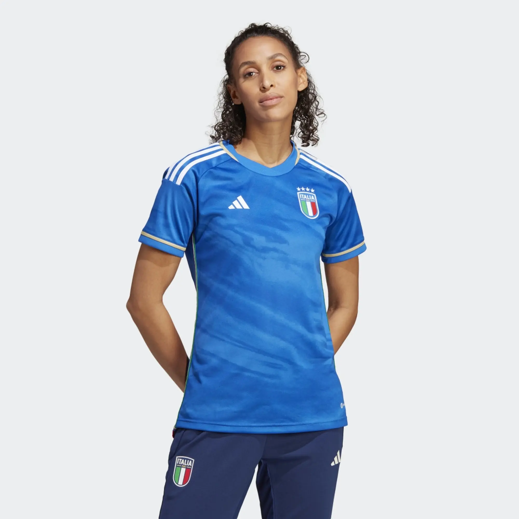 adidas Italy Womens SS Home Shirt 2023