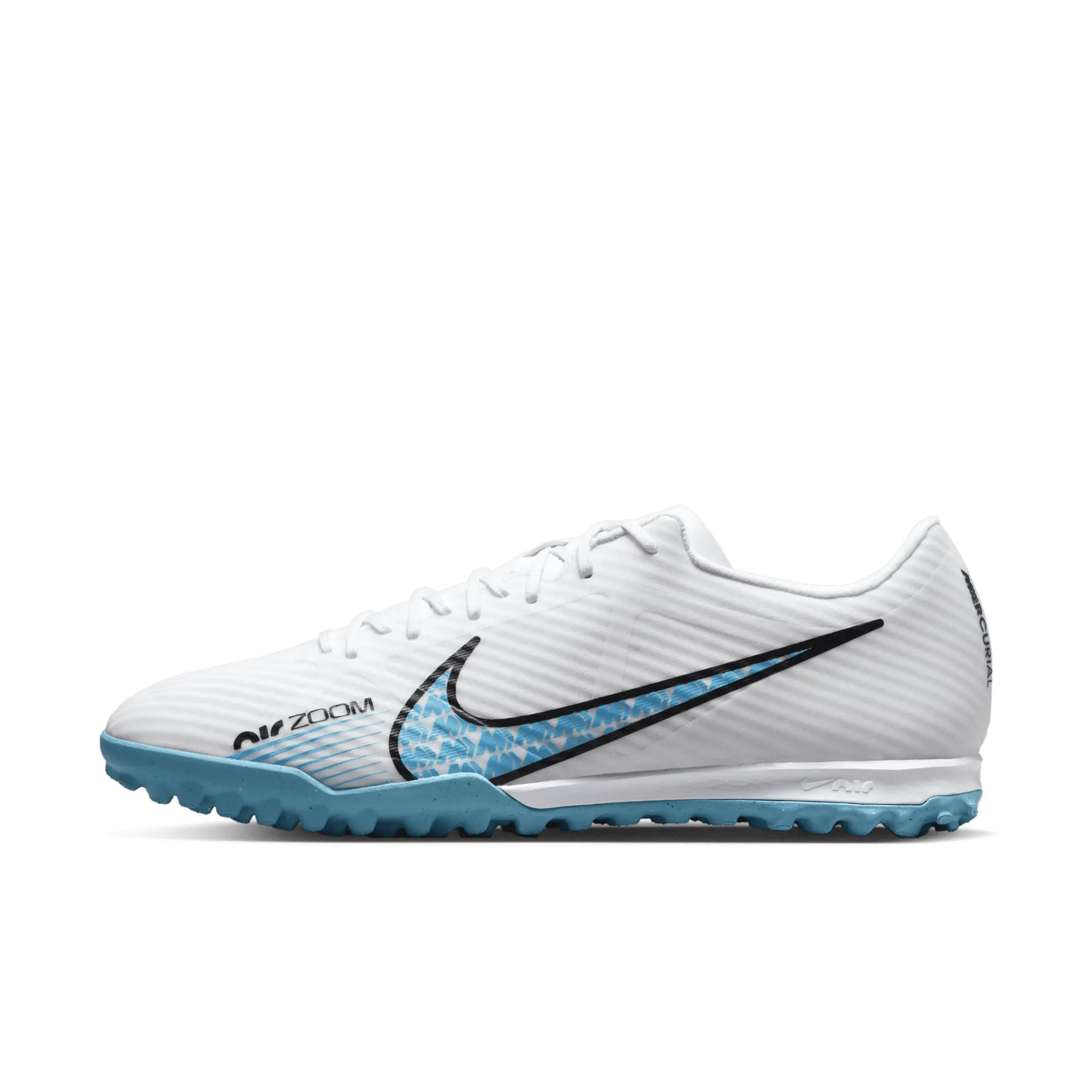 Nike Mercurial Vapor 15 Academy Turf Football Shoes - White