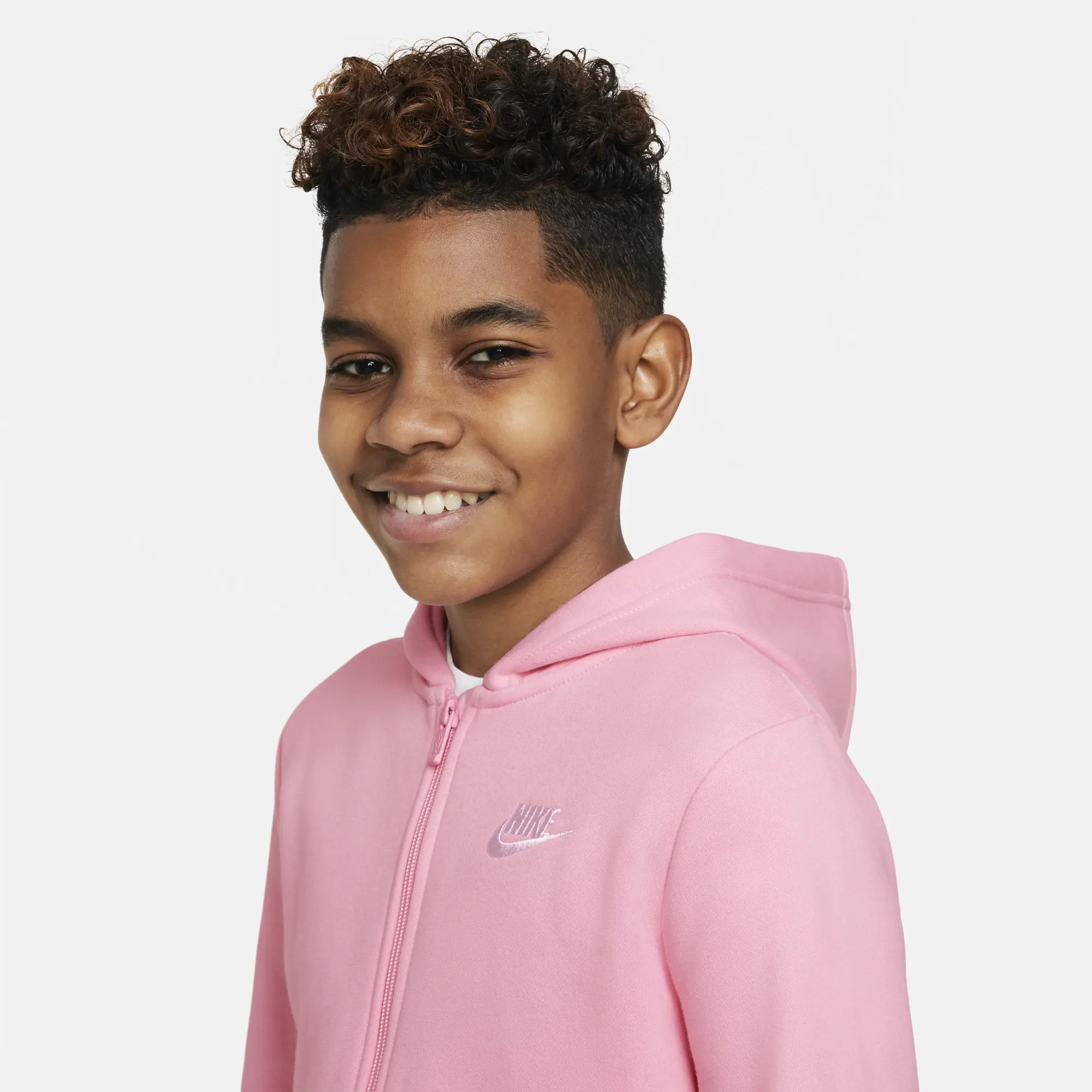 Nike, Sportswear Fleece Tracksuit Junior Girls, Pink