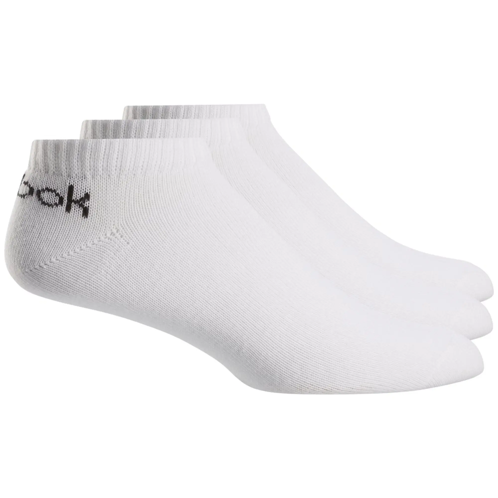 Reebok Active Core Low Cut Socks 3 Pairs  - White