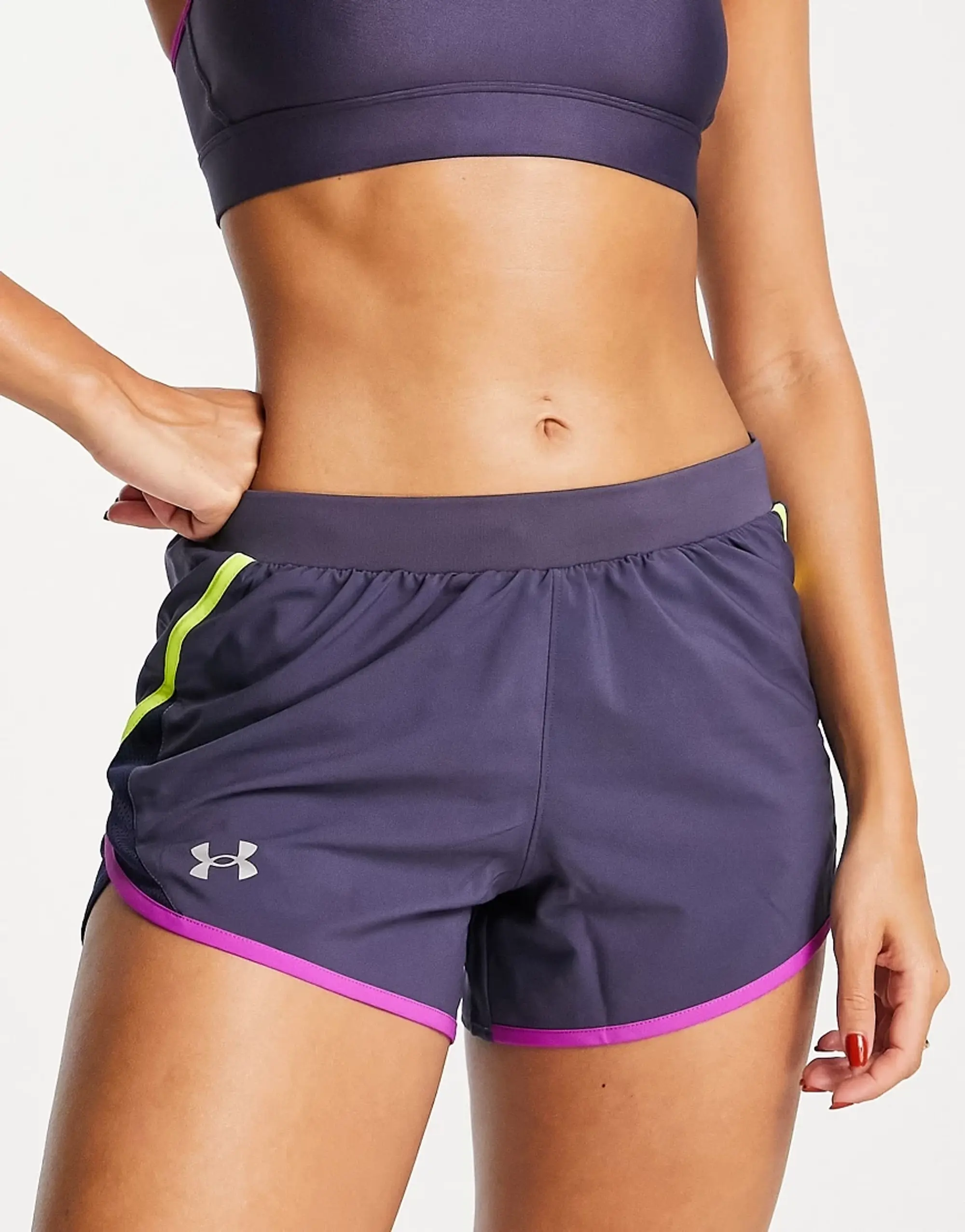 Under Armour Fly By 2.0 Shorts  - Pink