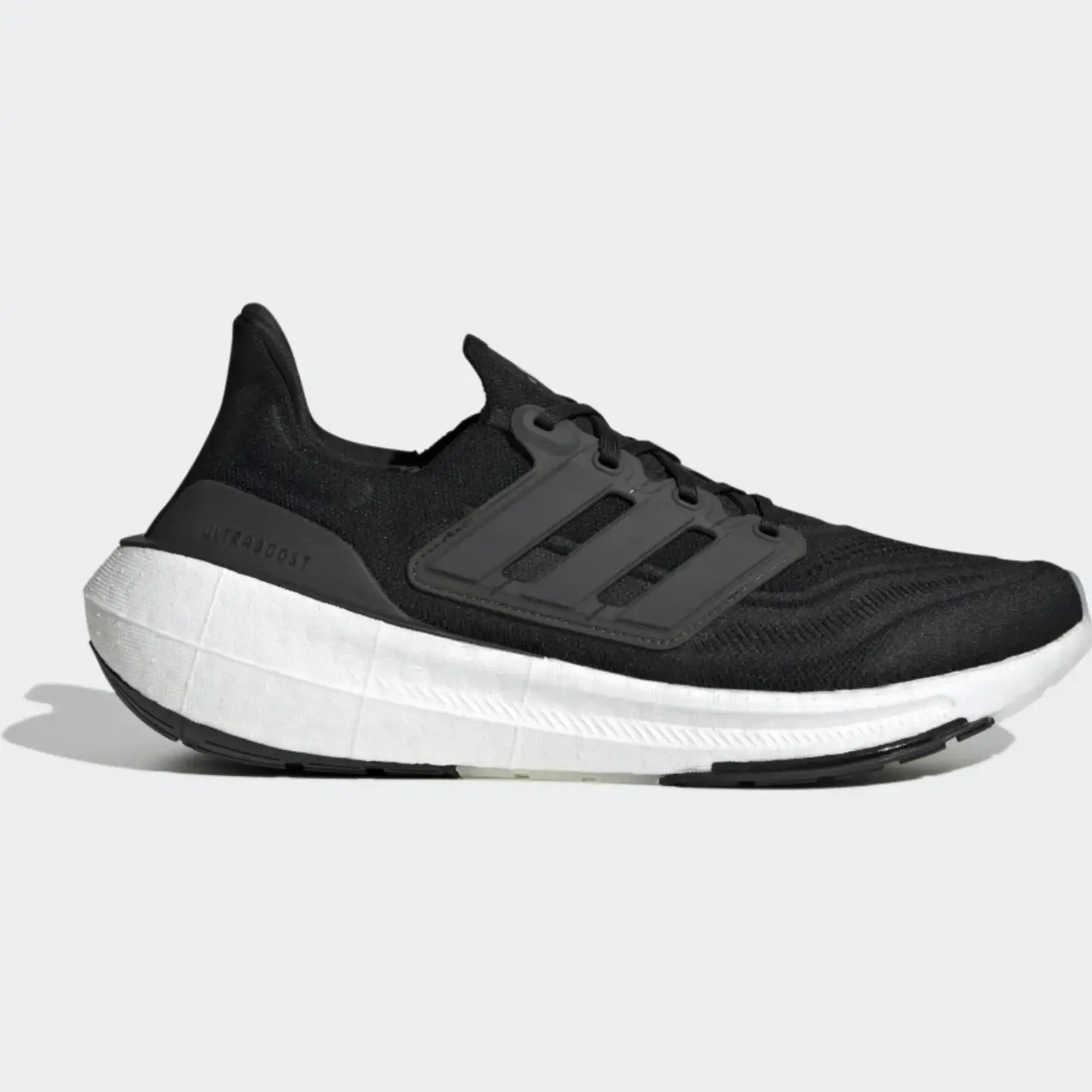 Adidas Running Ultraboost Light Trainers In Black And White