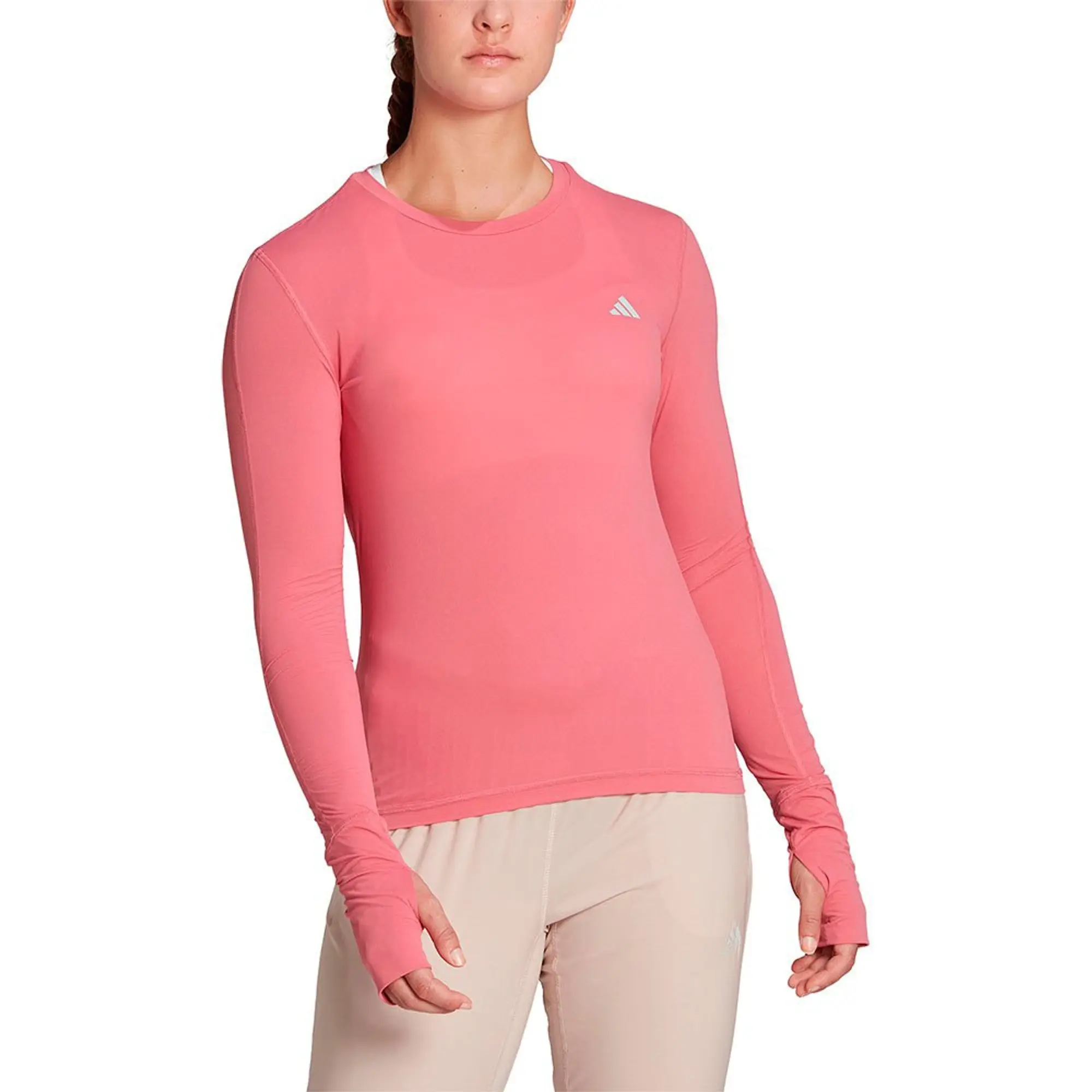 Adidas Fast Long Sleeve T-shirt  - Pink