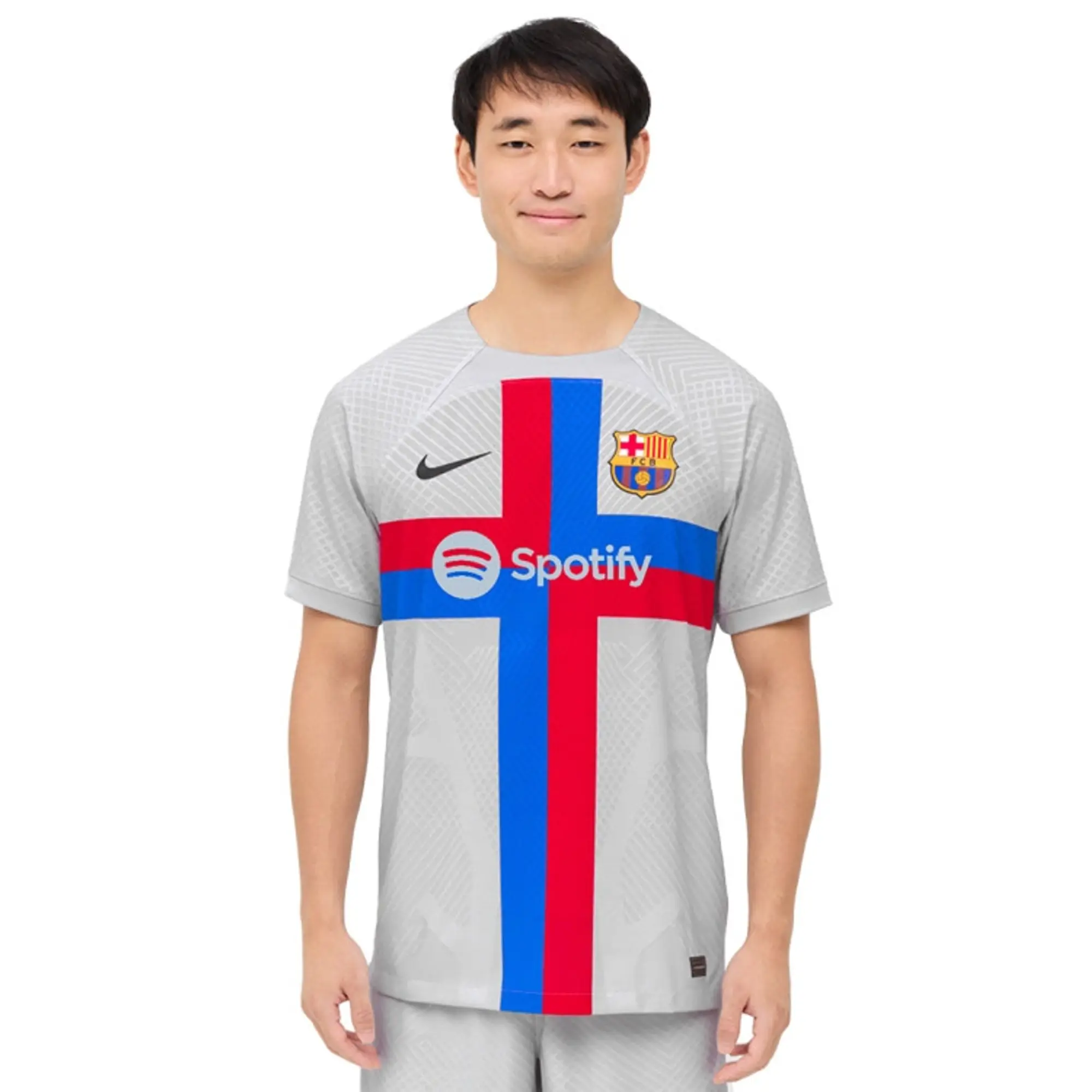 Nike Barcelona Mens SS Player Issue Third Shirt 2022/23