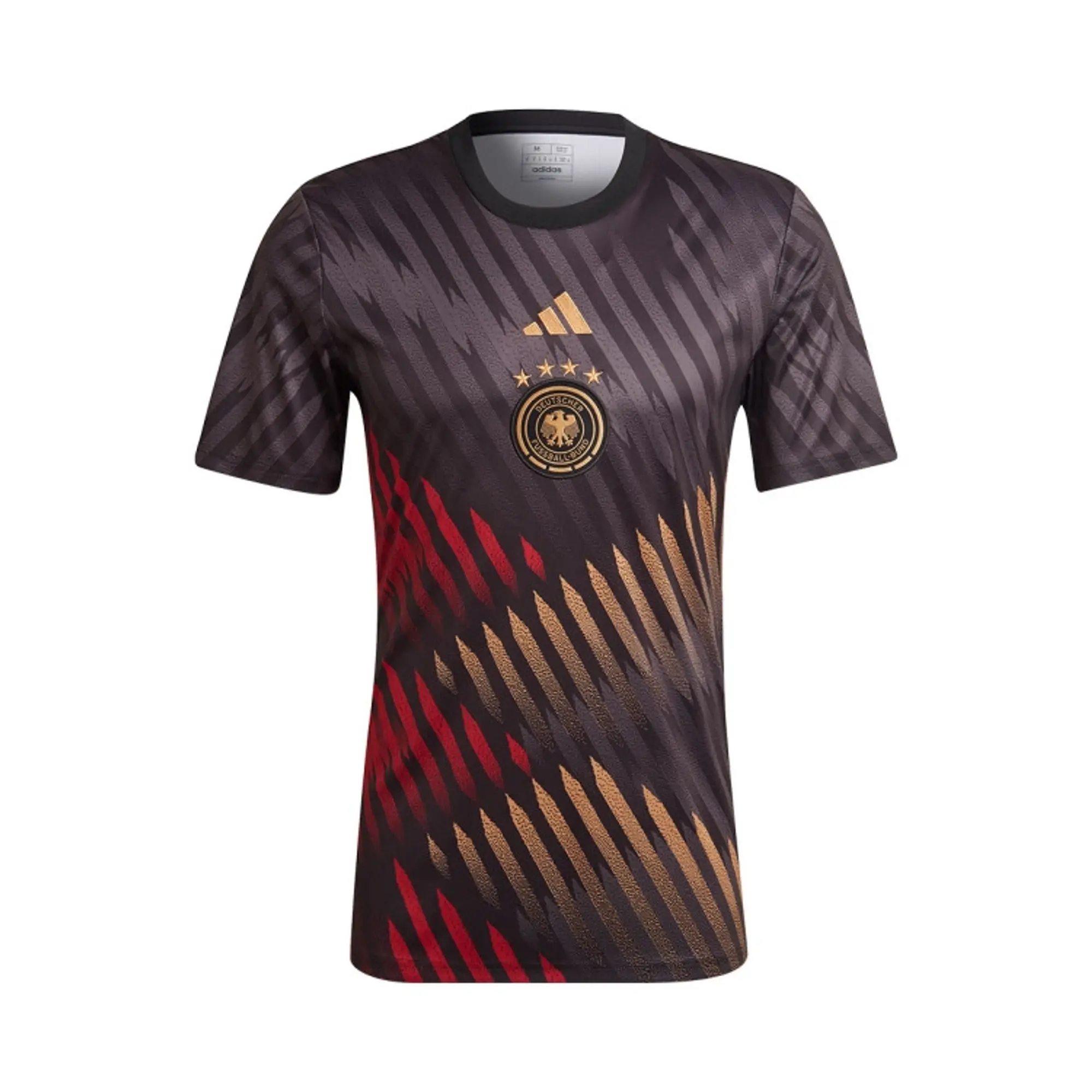 adidas Germany Mens SS Pre-Match Home Shirt 2022