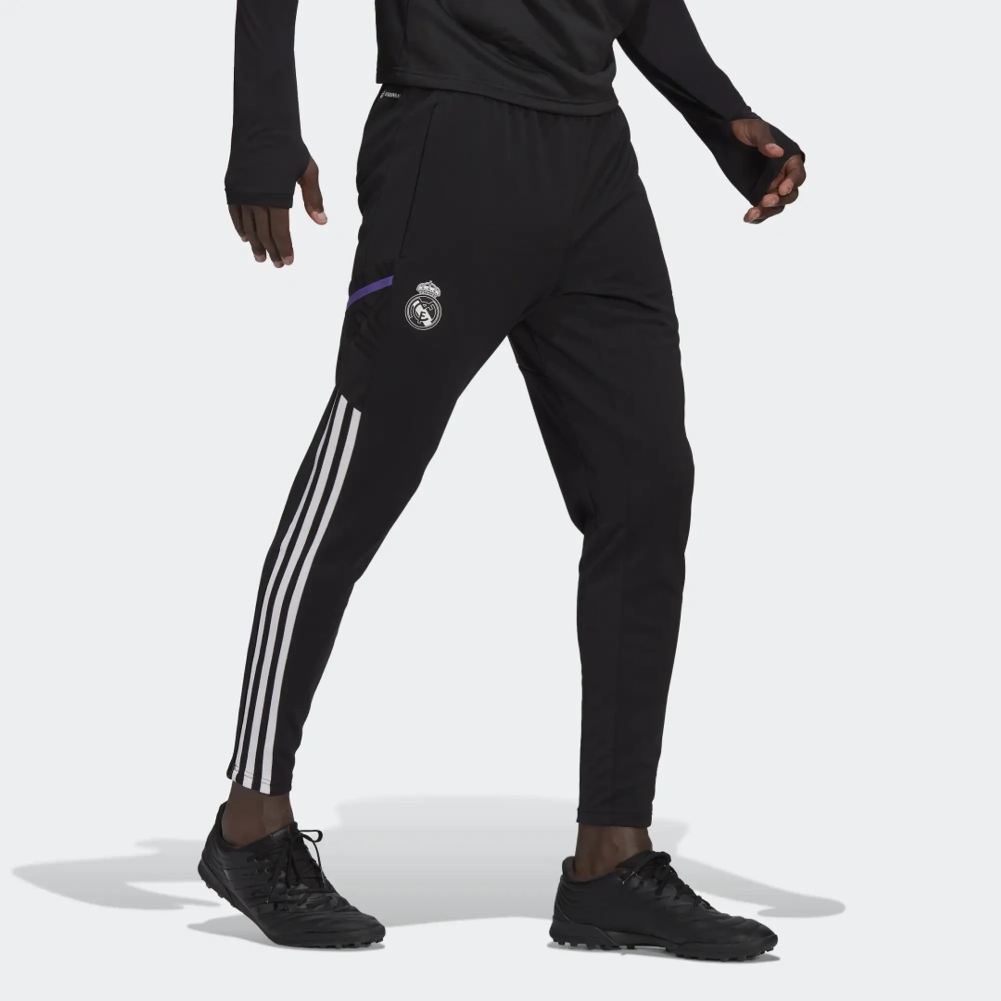 Adidas Football Real Madrid 2022/23 Player Training Joggers In Black
