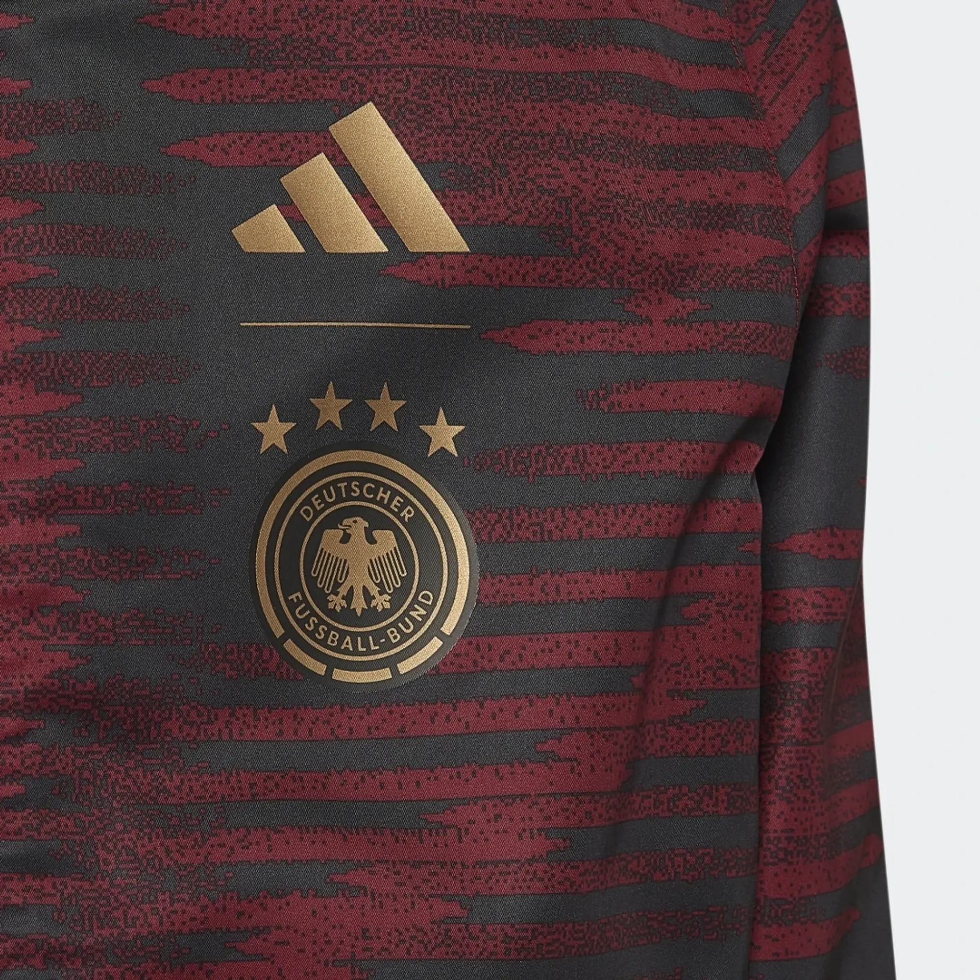 adidas 2022-2023 Germany Anthem Jacket (Black) - Kids