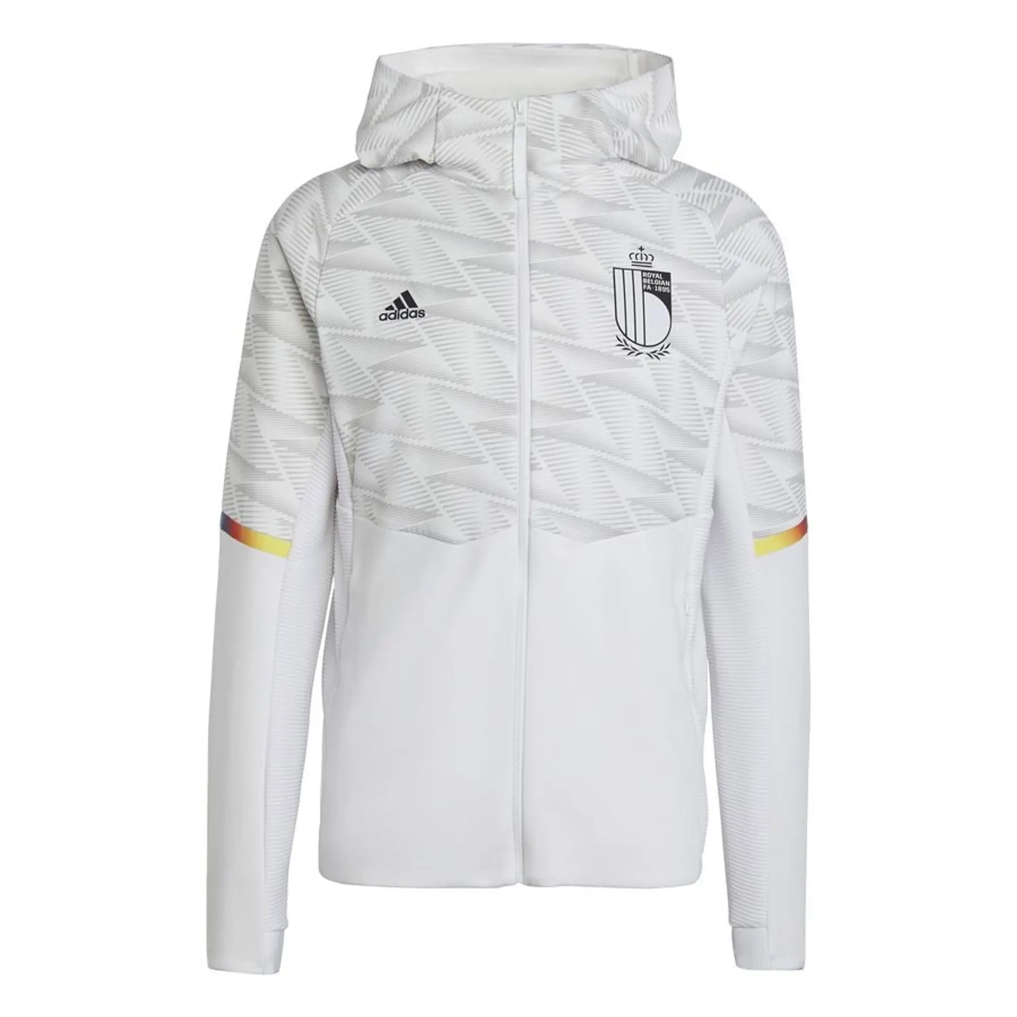 adidas Belgium Hoodie Travel Designed For Gameday World Cup 2022 - White - White
