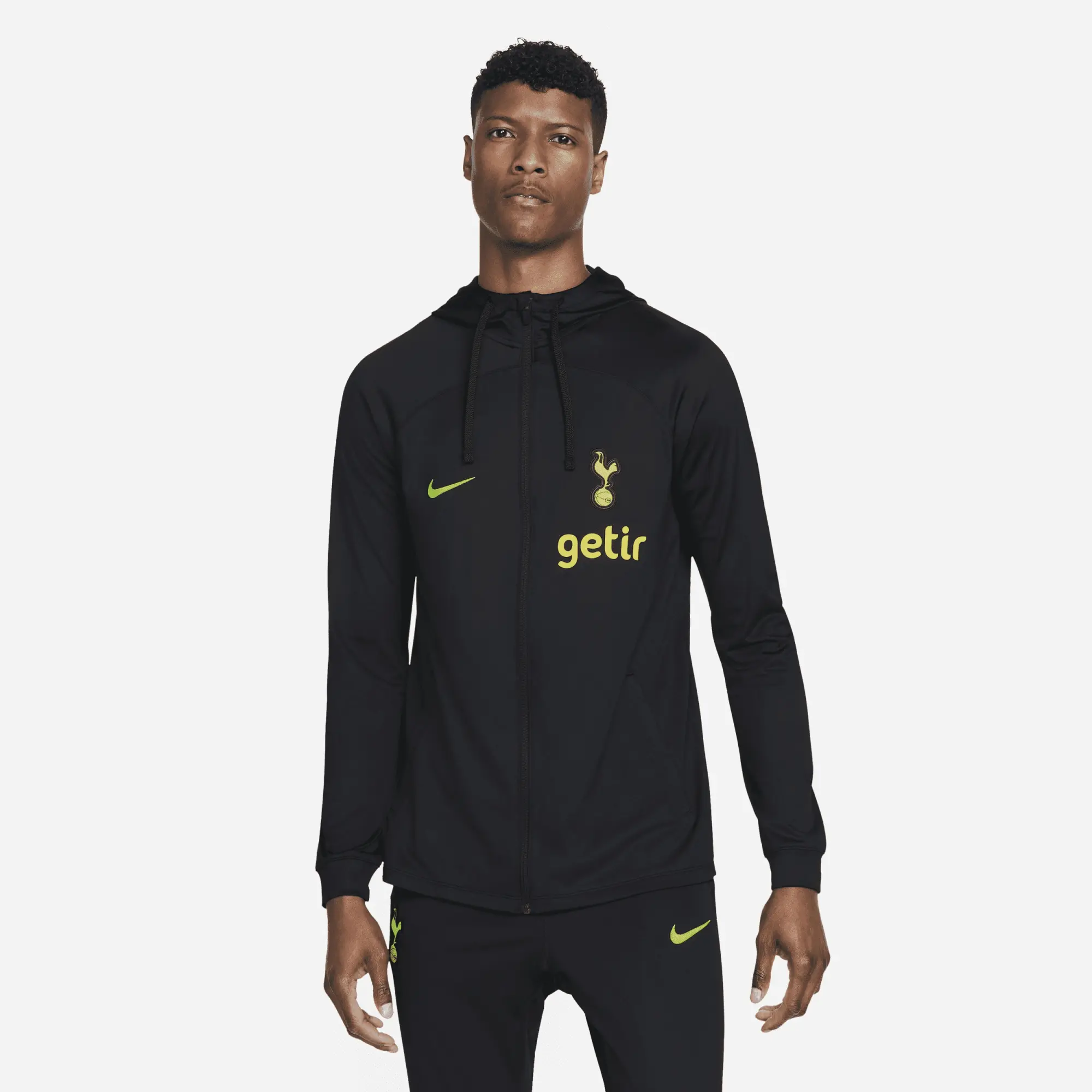 Nike Tottenham Hotspur Strike Track Jacket With Hood - Black