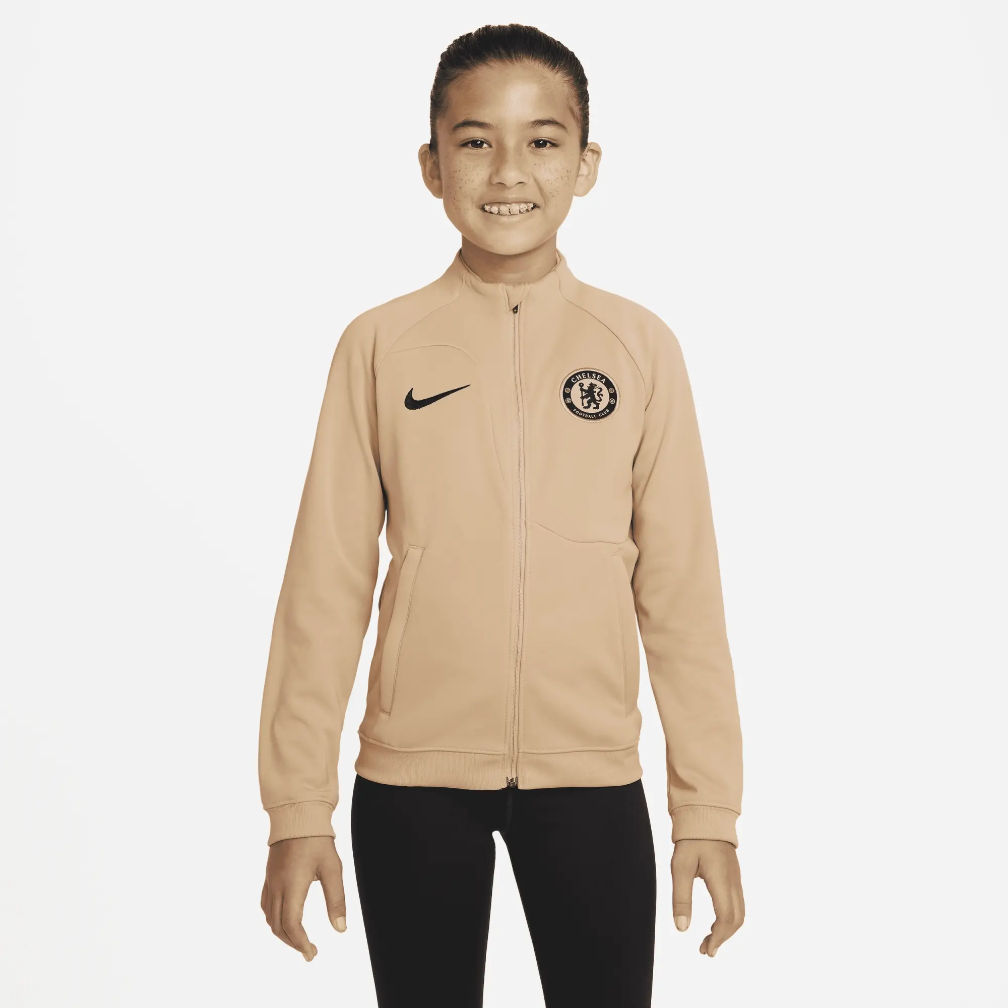 Nike Chelsea Anthem Jacket - Beige - Kids