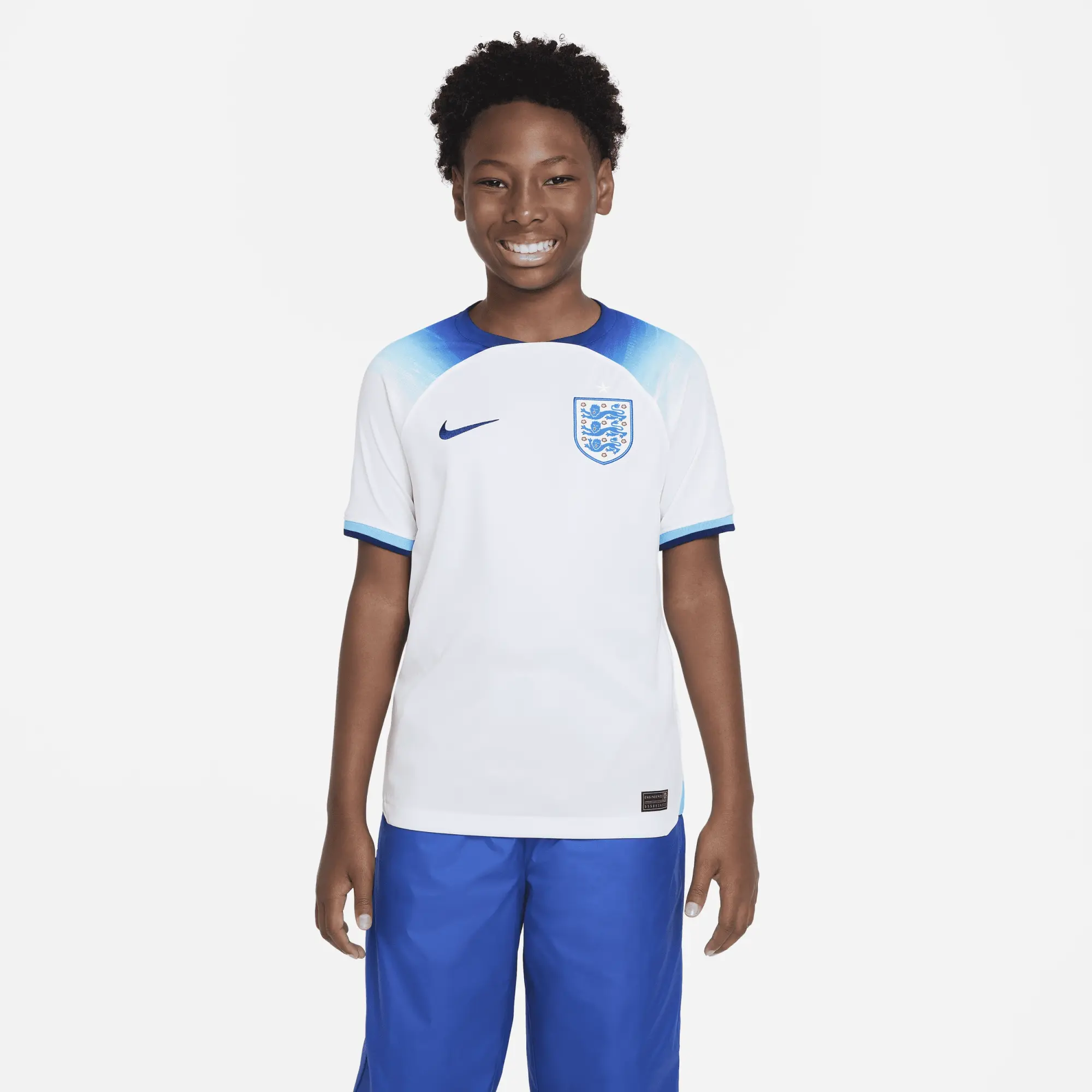 Nike England Kids SS Home Shirt 2022
