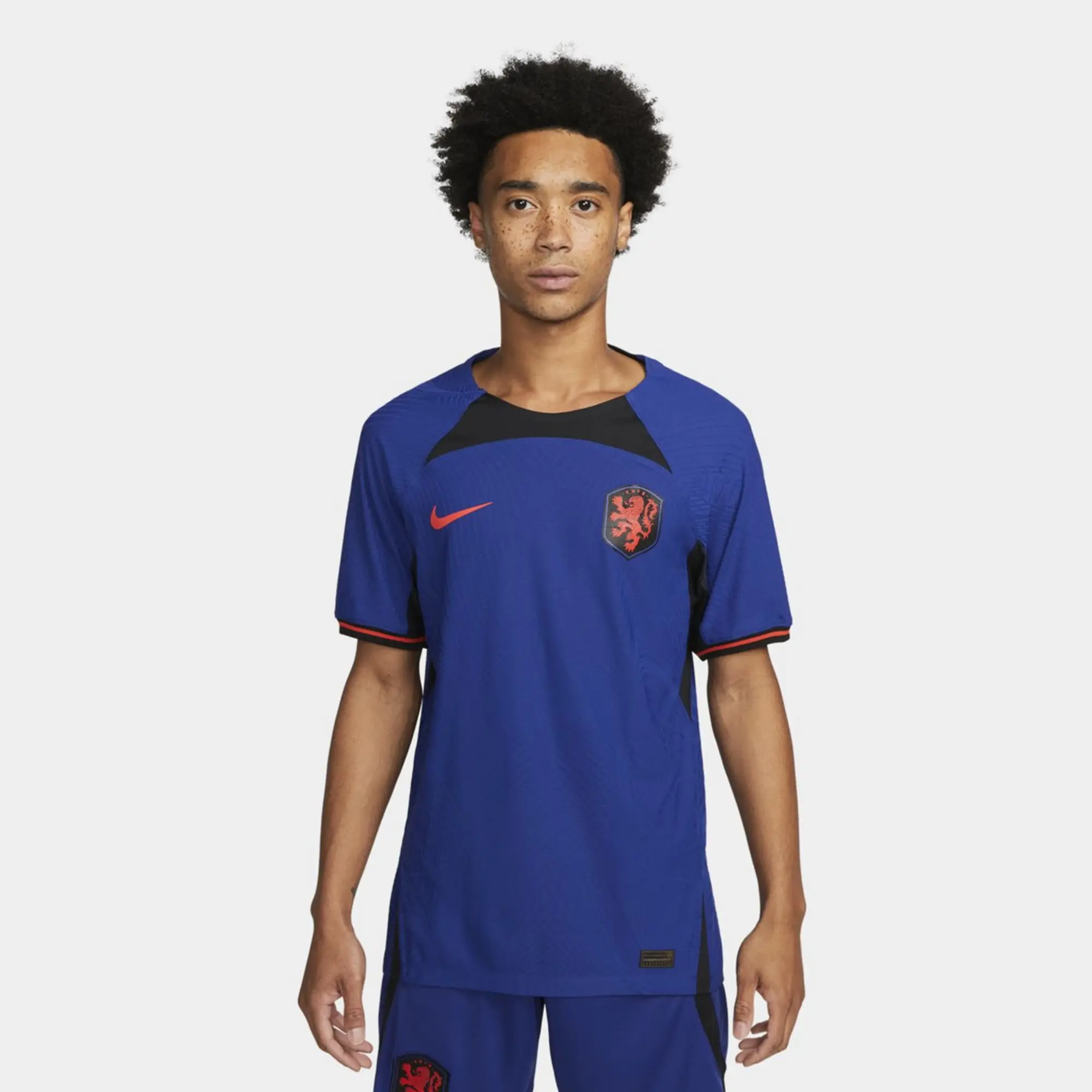 Nike Netherlands Mens SS Player Issue Away Shirt 2022