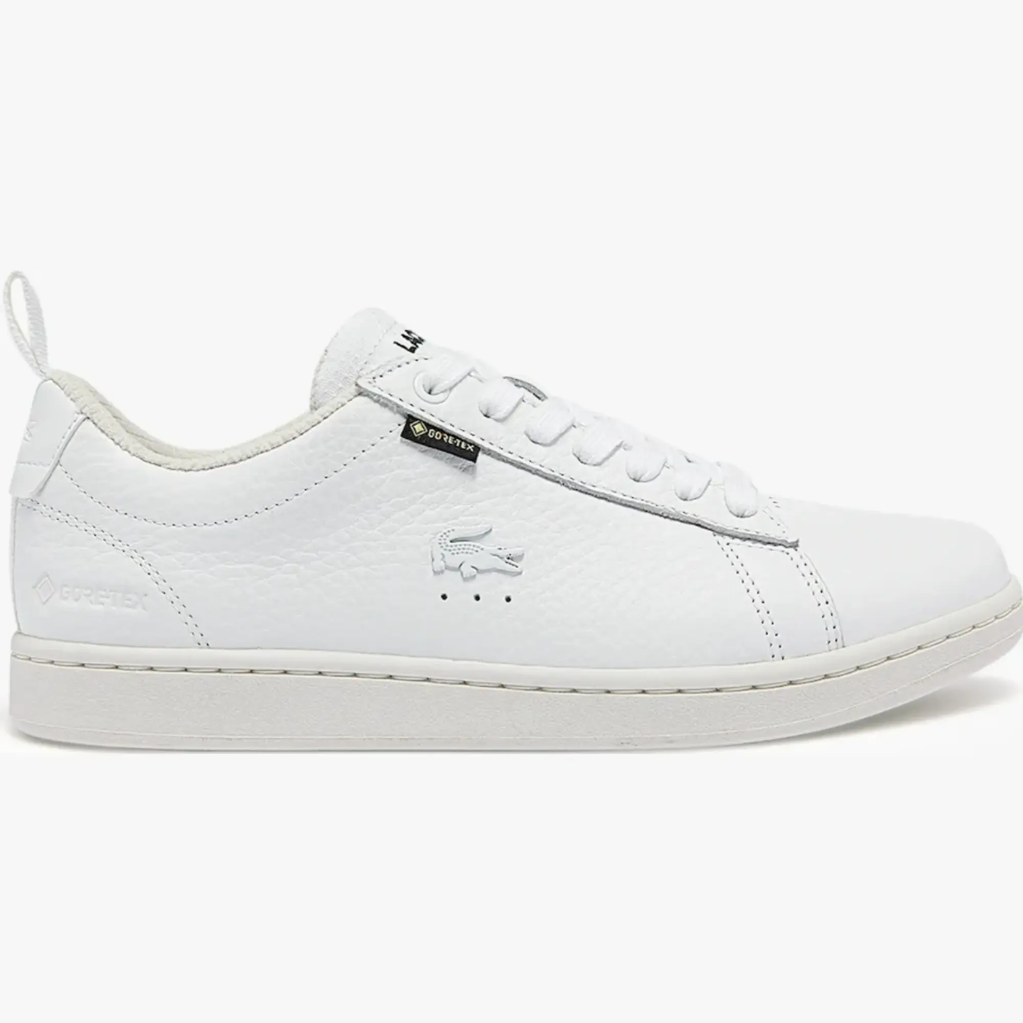 Lacoste Men's Carnaby GTX Leather Trainers - White & Off White