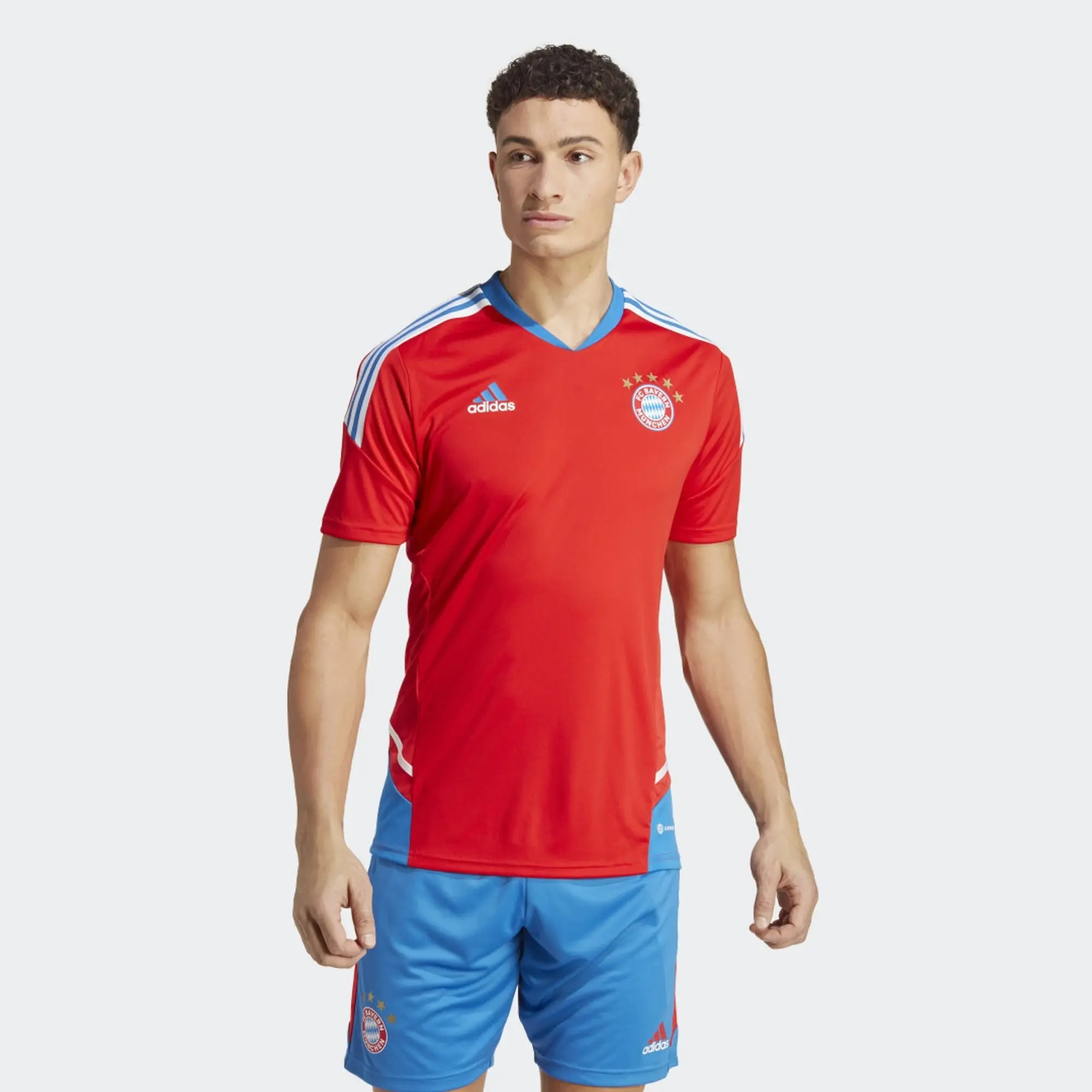 adidas Bayern Munich Mens SS Home Shirt 2022/23