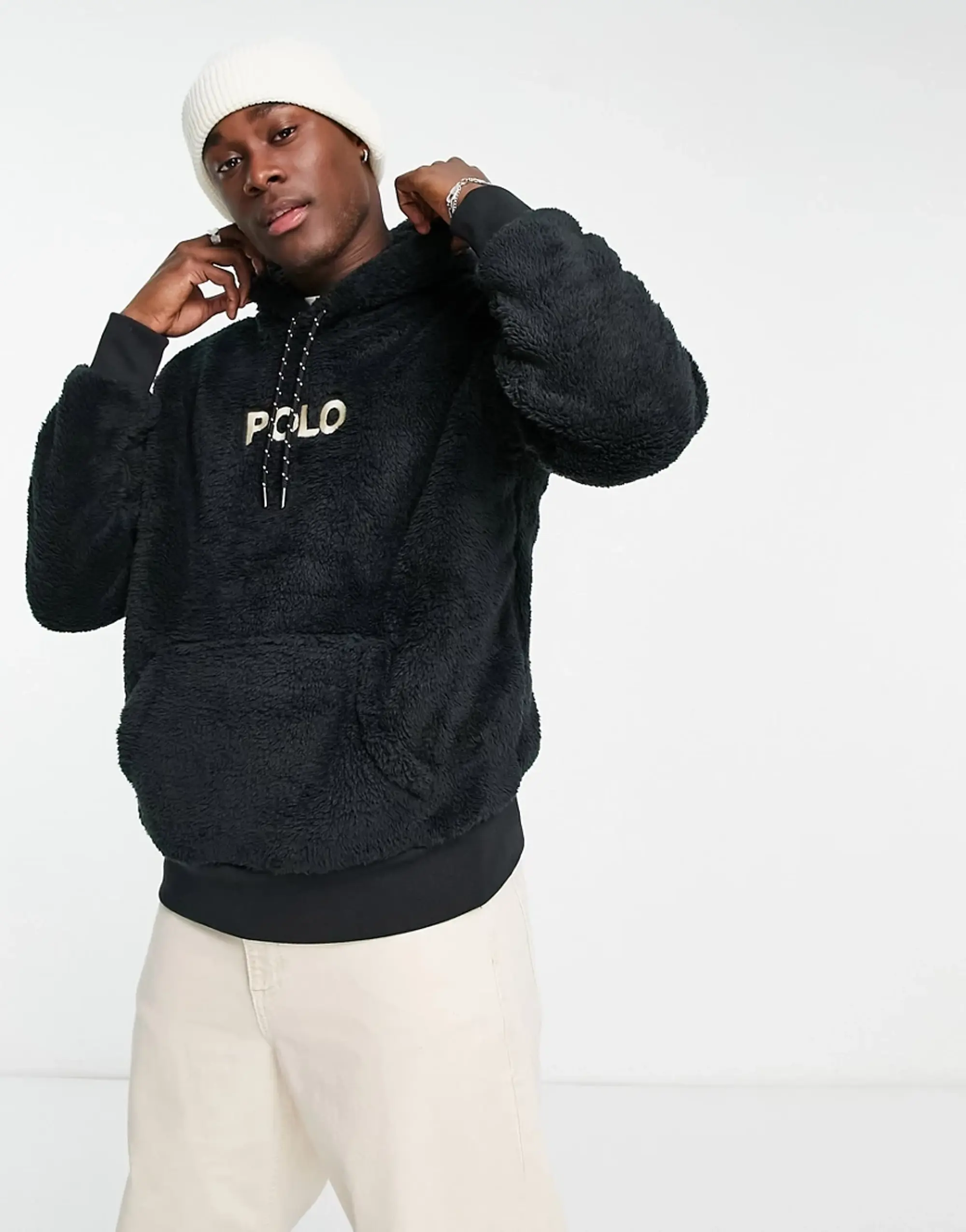 Polo Ralph Lauren Hooded Fleece - Polo Black