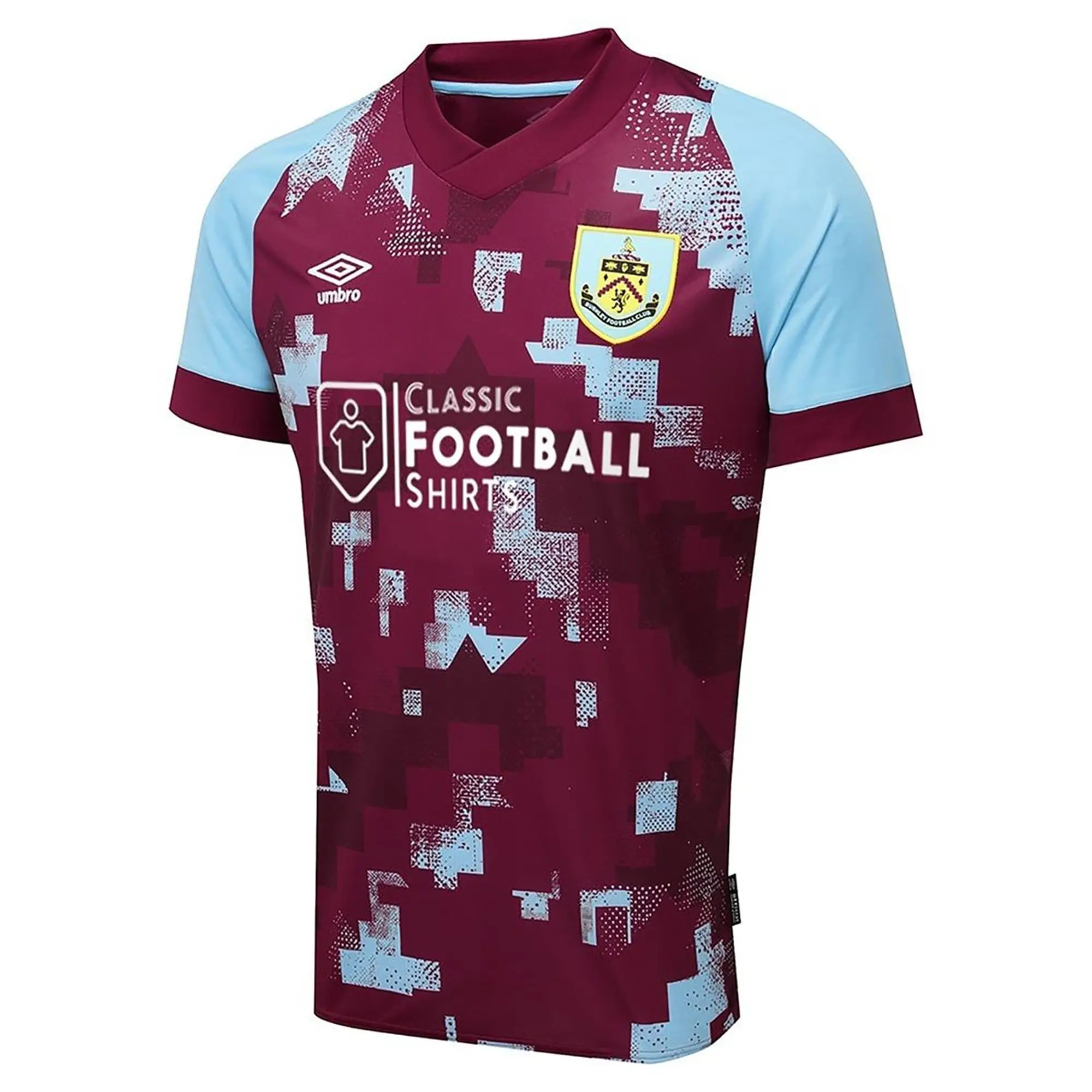 Umbro Burnley Mens SS Home Shirt 2022/23