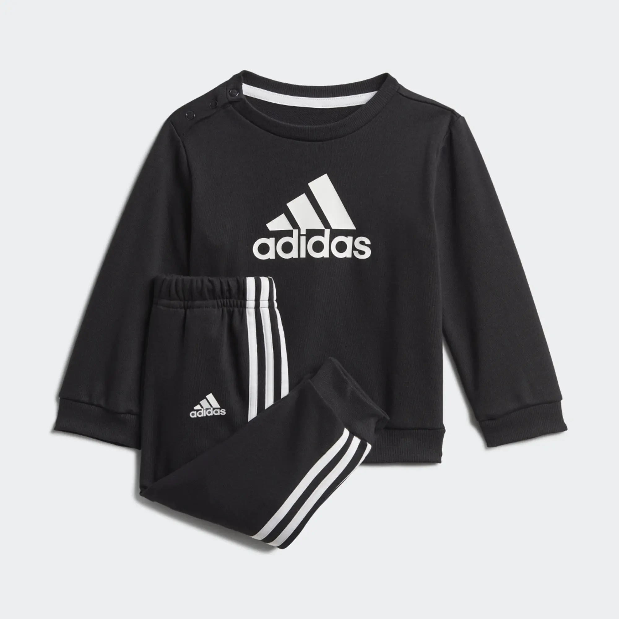 adidas Badge of Sport French Terry Jogger - Black / White