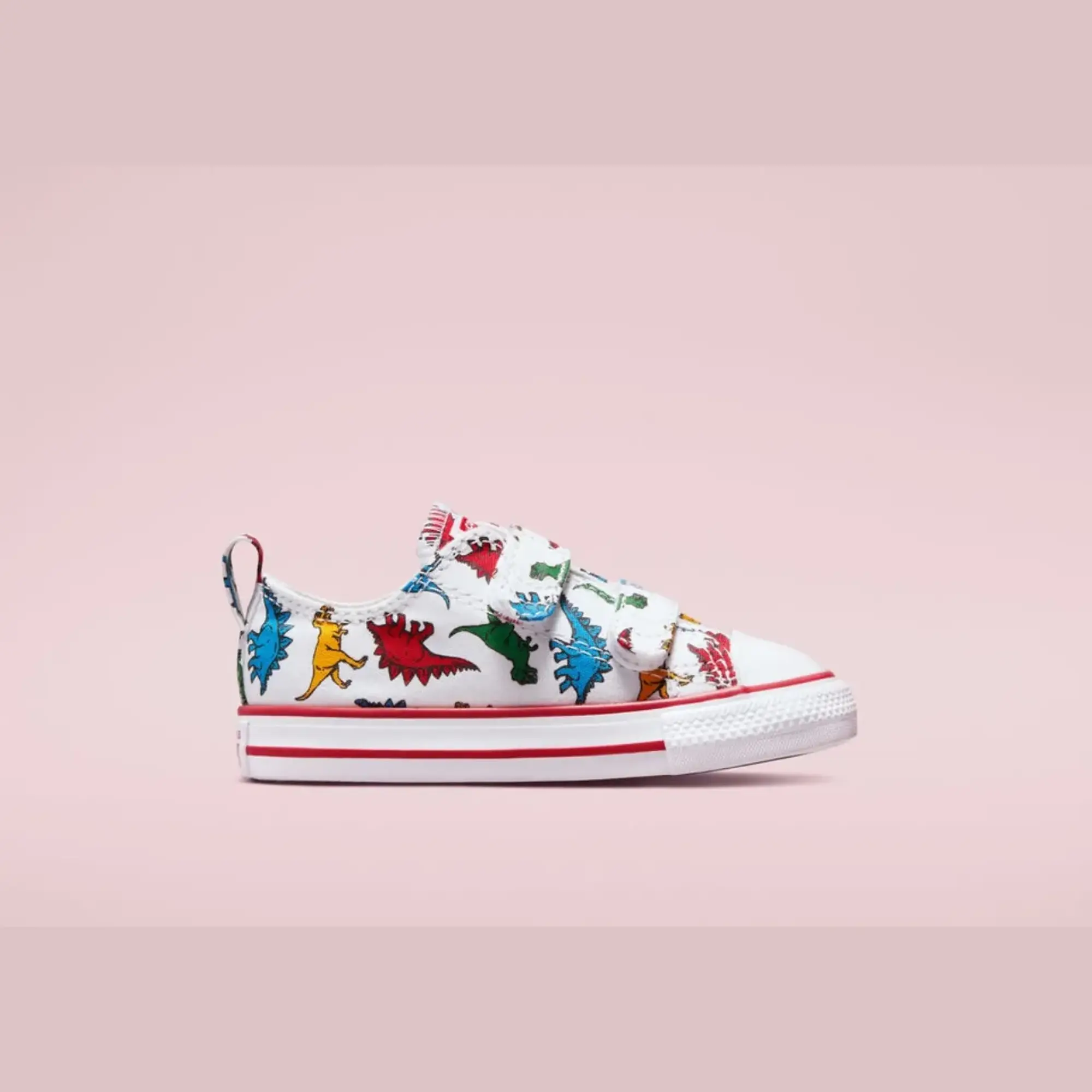 Converse Chuck Taylor All Star Easy-On Dinosaurs - Blue, White, Red