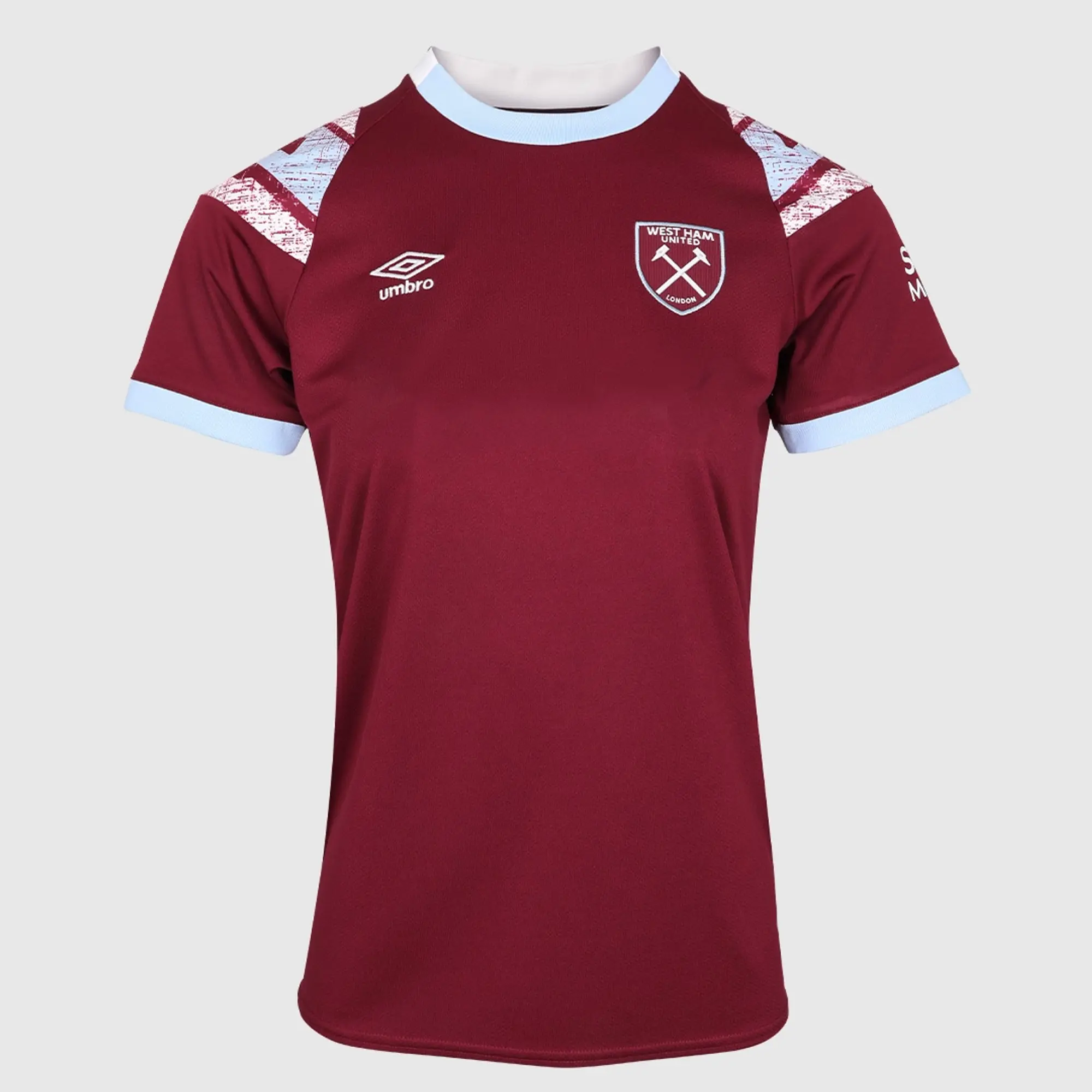 Umbro West Ham United Womens SS Home Shirt 2022/23