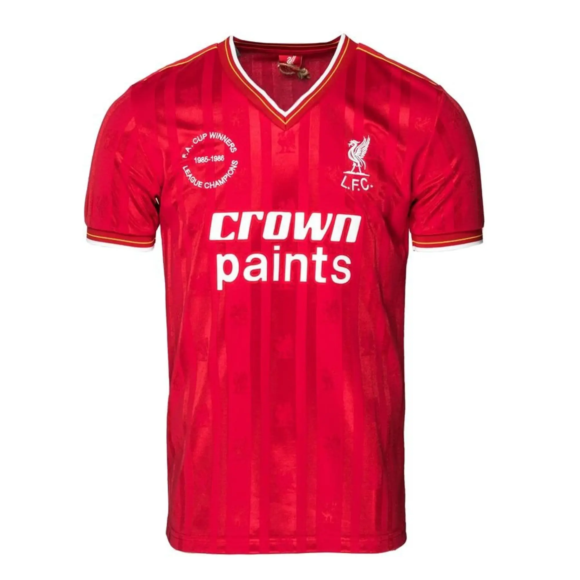 Champion Liverpool Mens SS Home Shirt 1986/87