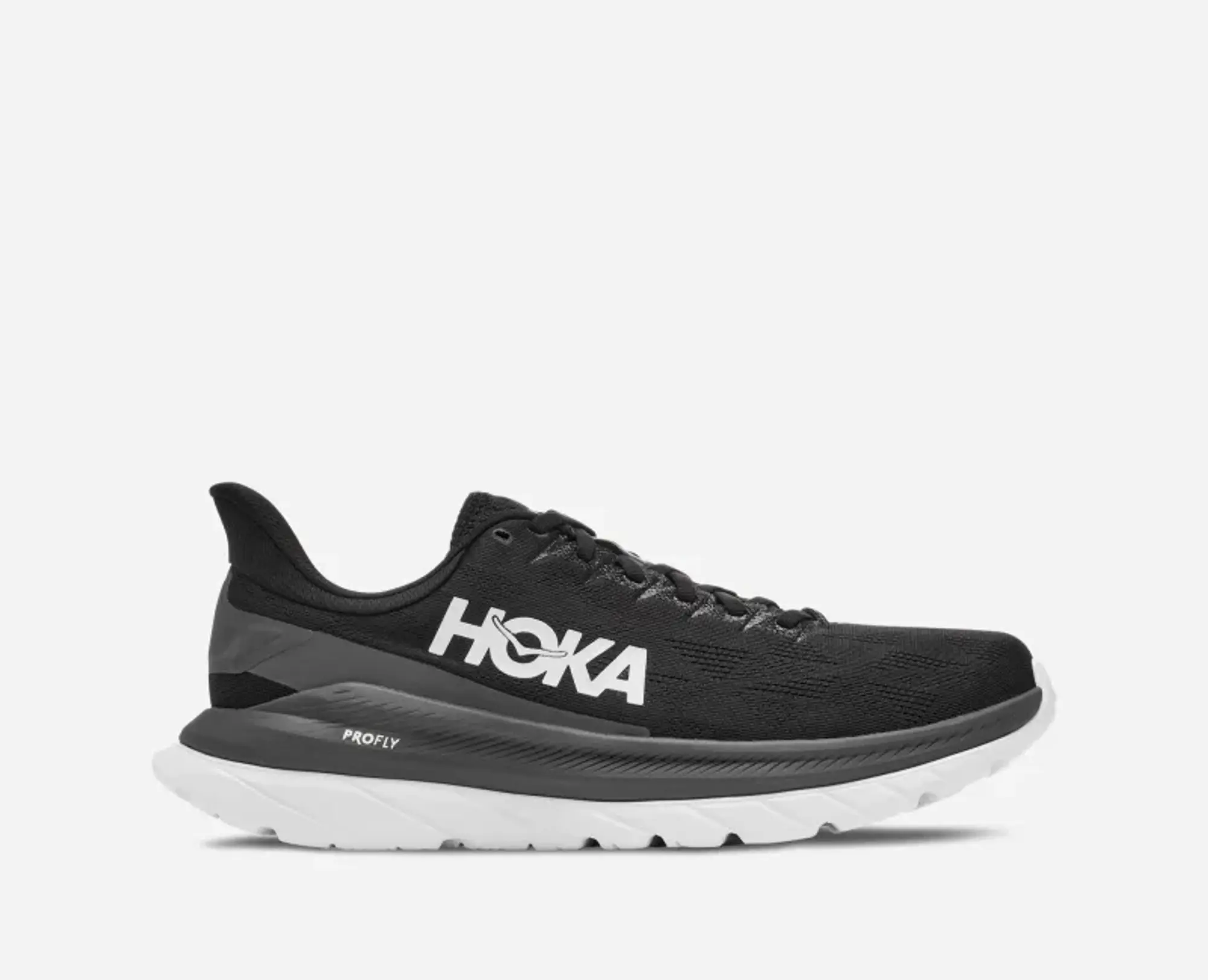 Hoka One One HOKA Men's Mach 4 Running Shoes in Black/Dark Shadow