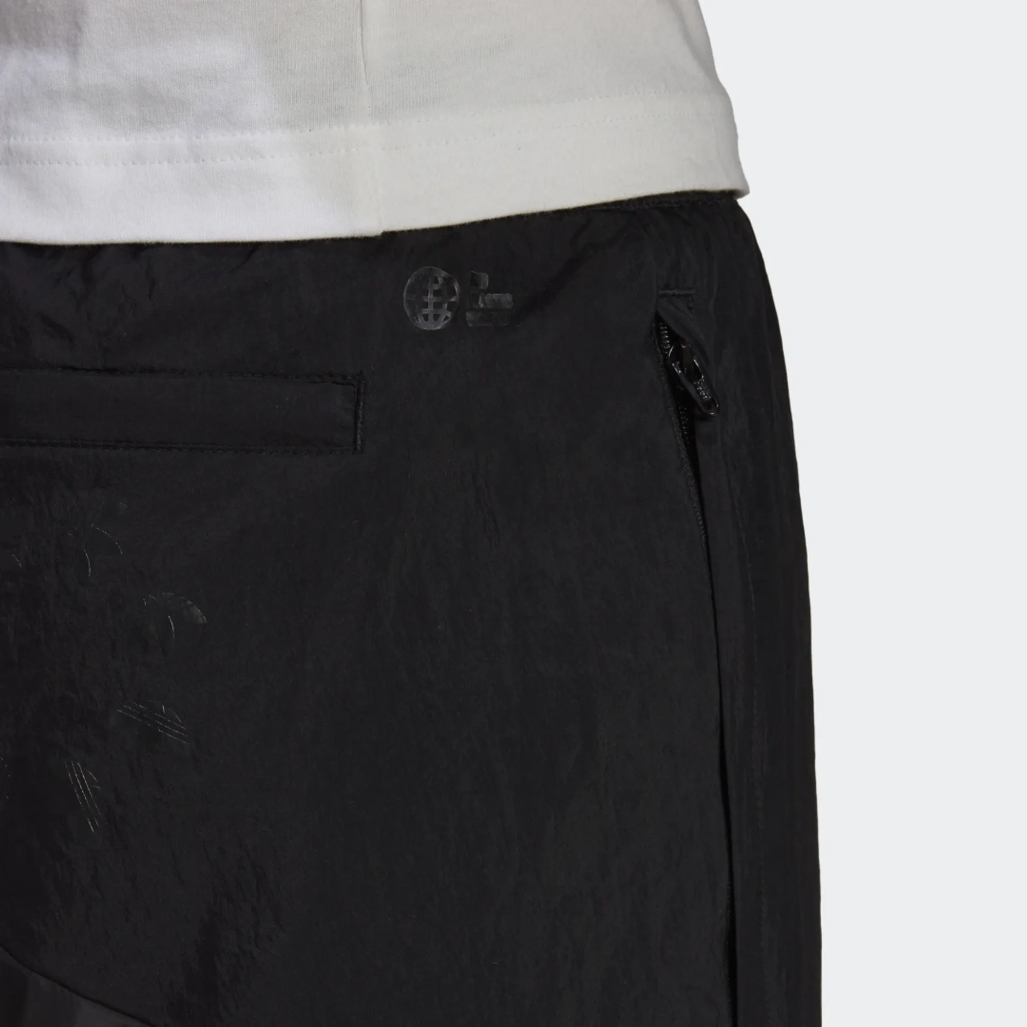 Adidas Bold Woven Track Pant Black | HE2953 | FOOTY.COM