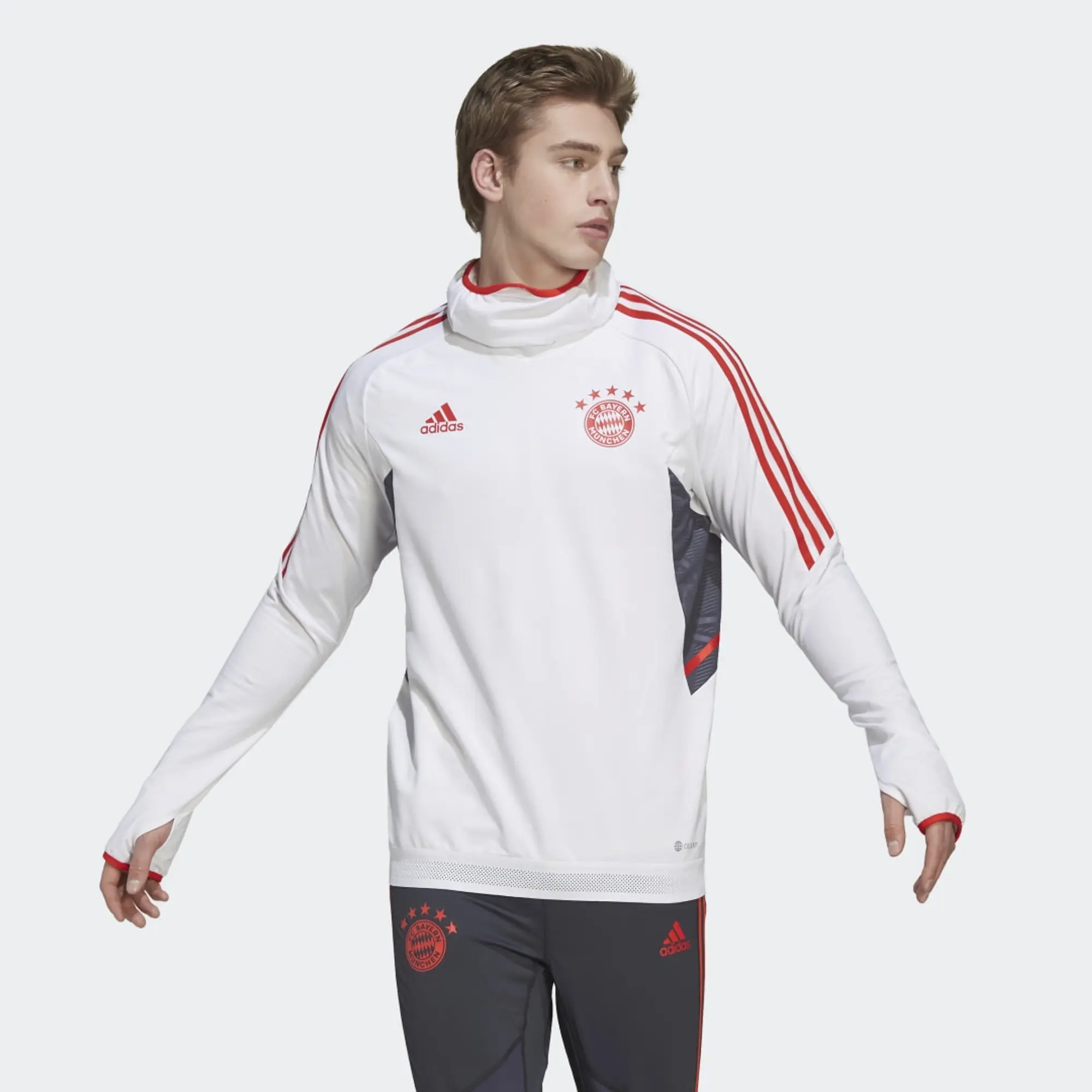 adidas FC Bayern Pro Training Top - White
