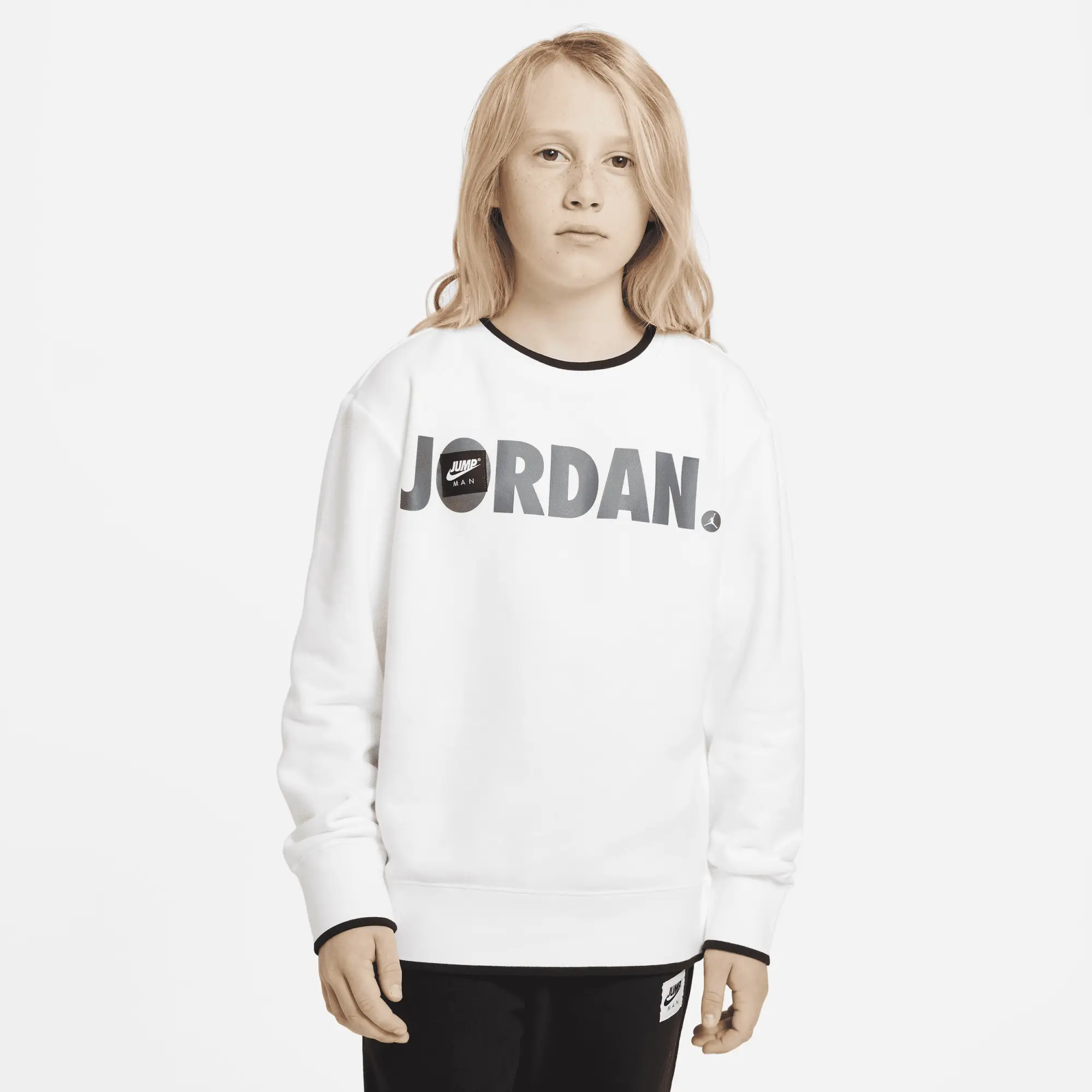 Nike Jordan Jordan Older Kids' (Boys') Crew - White