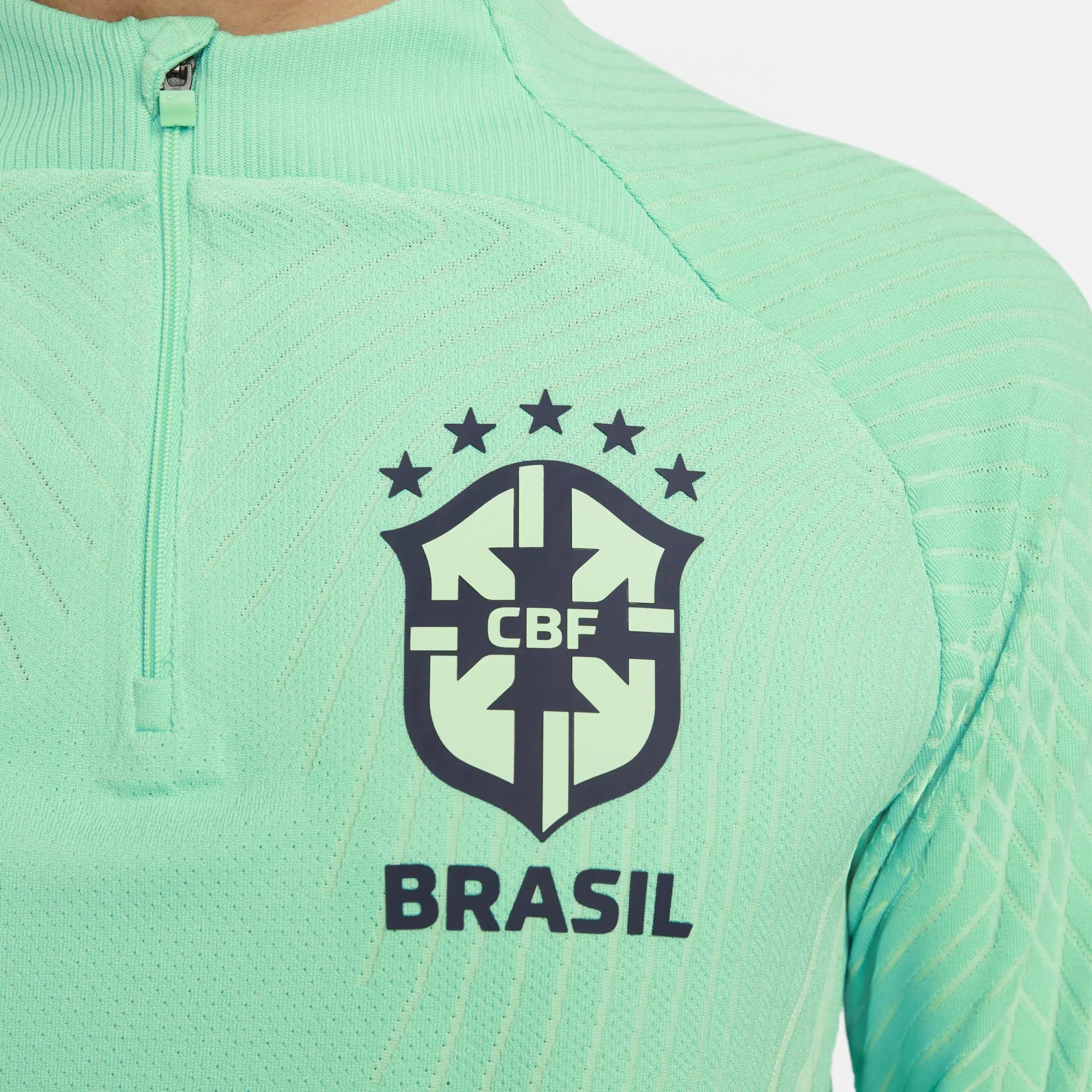 Brazil Strike Elite Men's Nike Dri-FIT ADV Football Drill Top - Green