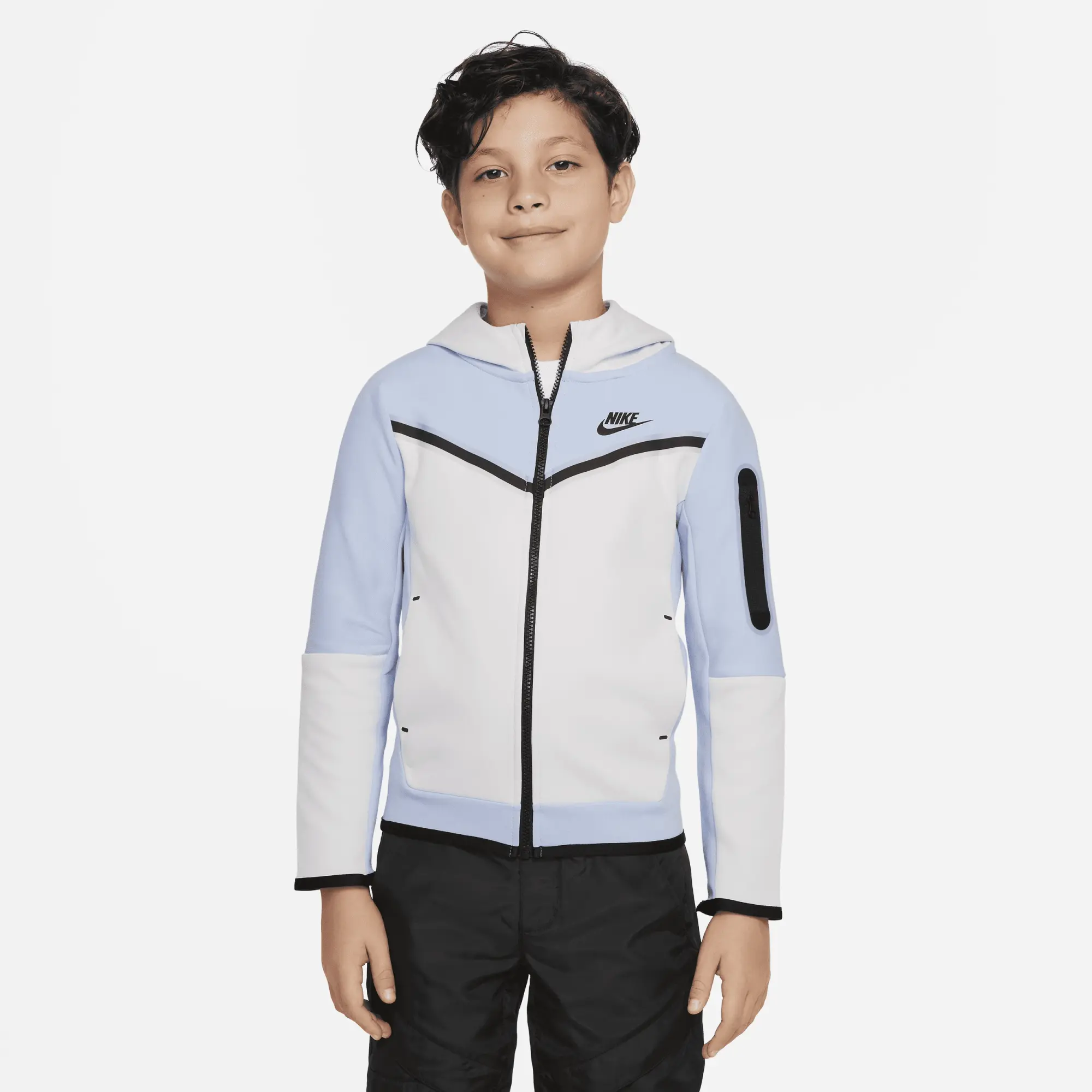 Nike Sportswear Older Kids Tech Fleece Full Zip Hoodie 8 15Y