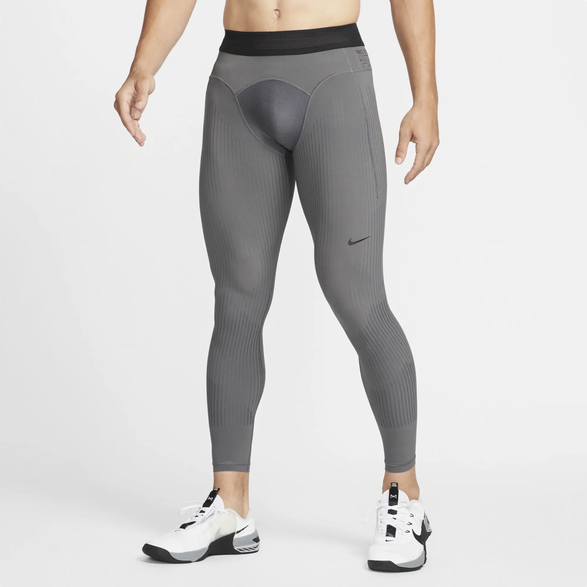 Nike Dri-FIT ADV A.P.S.Men's Recovery Training Tights - Grey