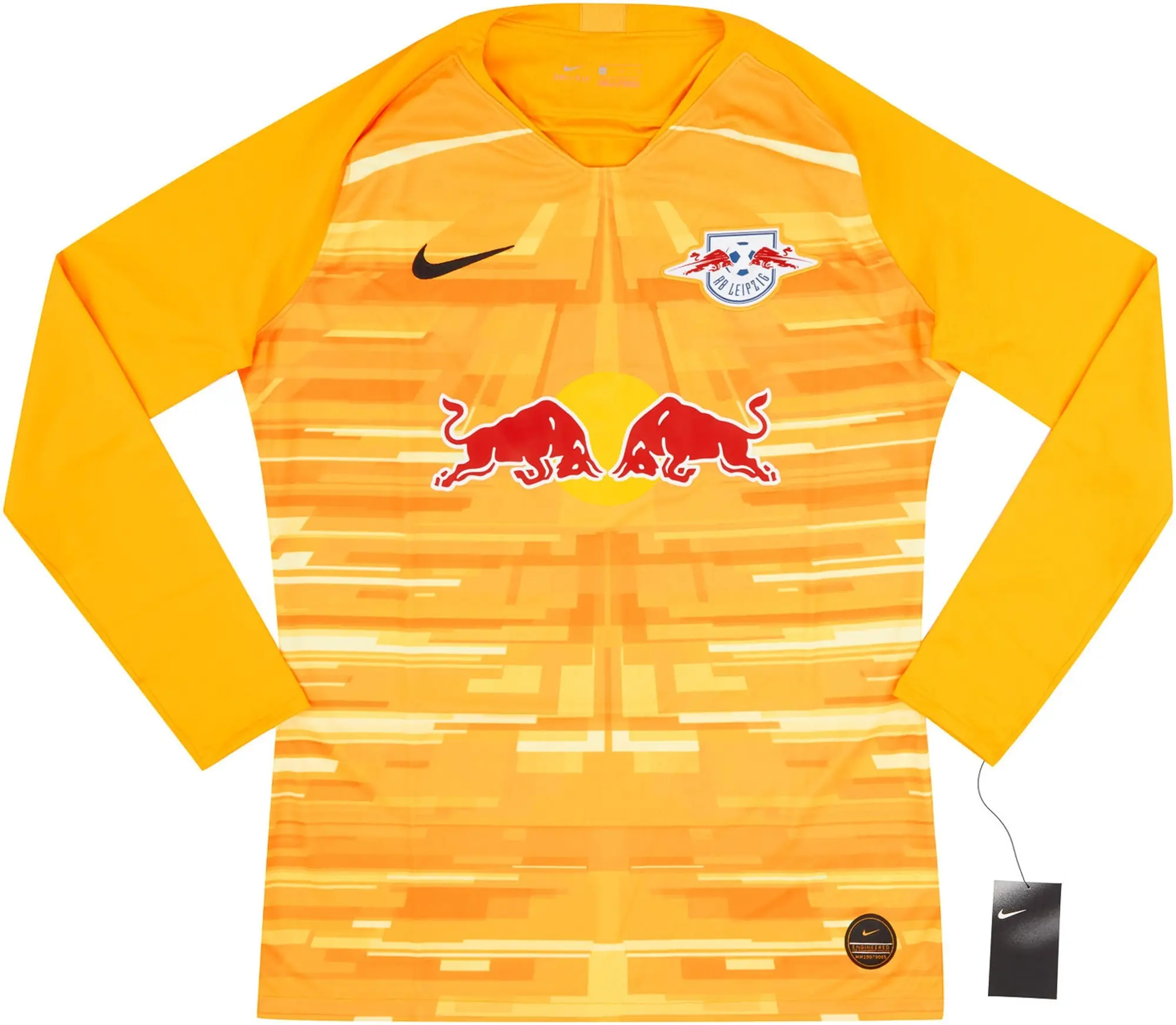 Champion RB Leipzig Mens LS Goalkeeper Player Issue Home Shirt 2019/20