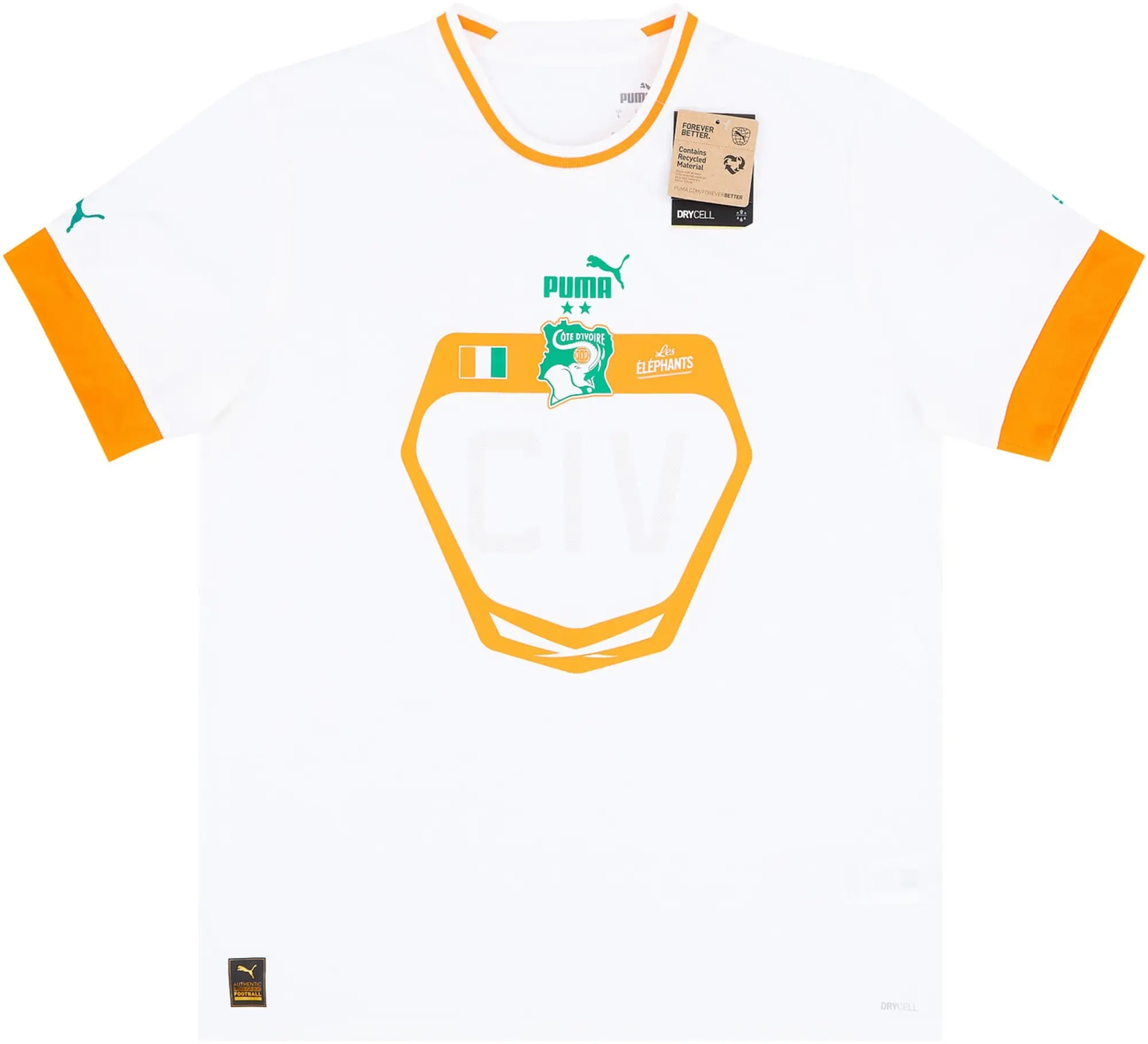 Puma Ivory Coast Mens SS Away Shirt 2022