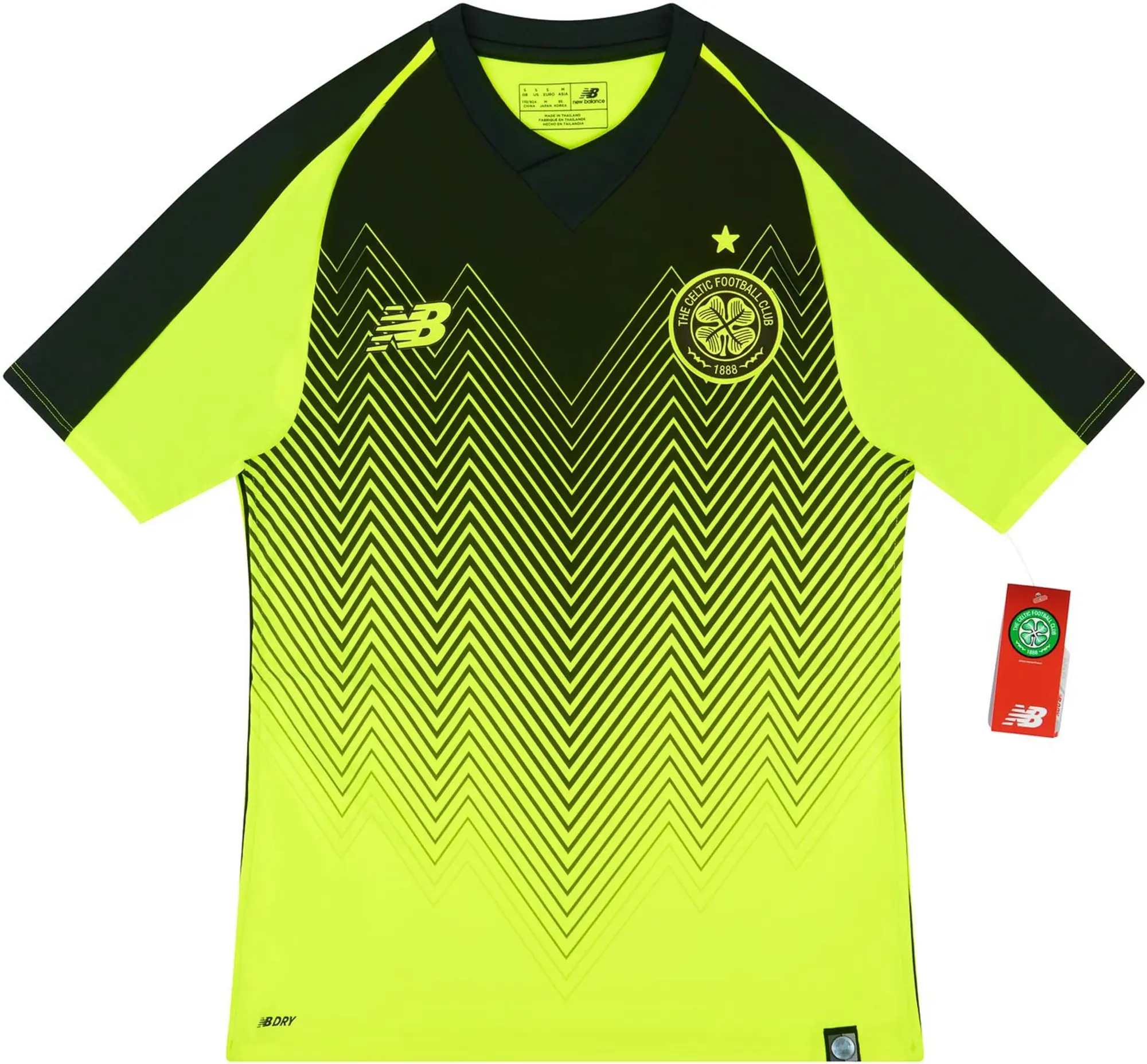 Champion Celtic Mens SS Player Issue Third Shirt 2018/19