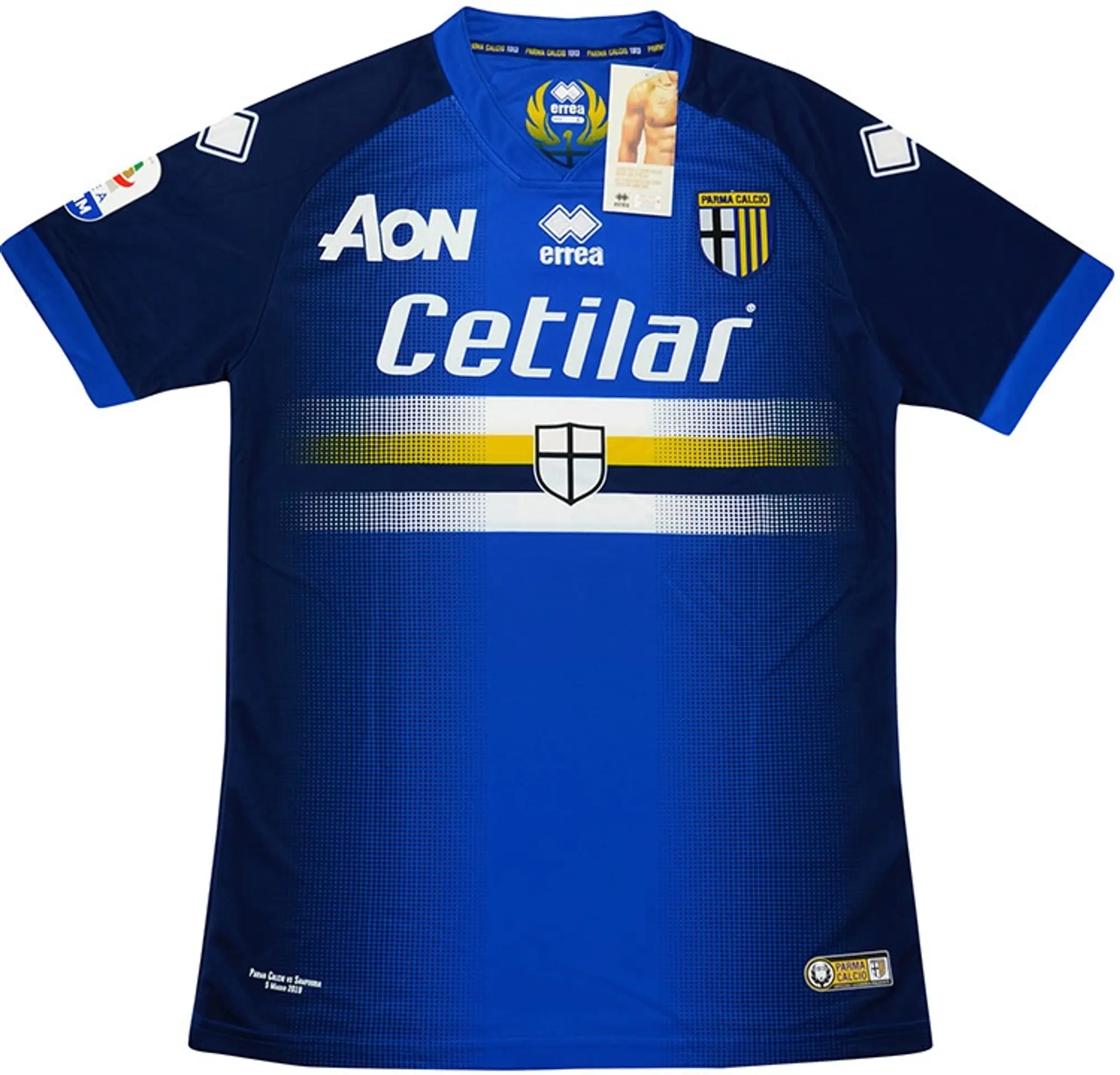 Errea Parma Mens SS Home Shirt 2019/20