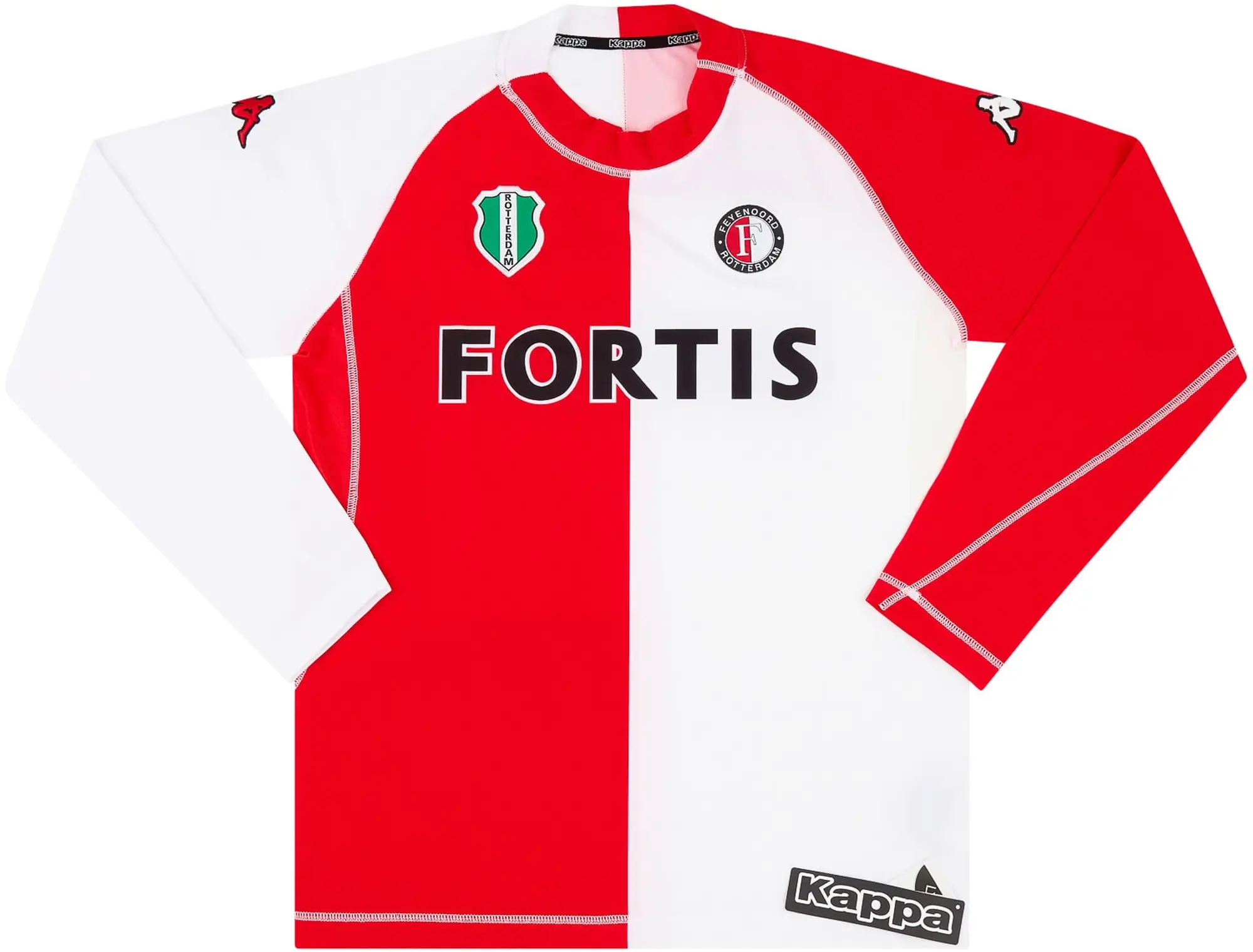 Kappa Feyenoord Mens LS Home Shirt 2004/05