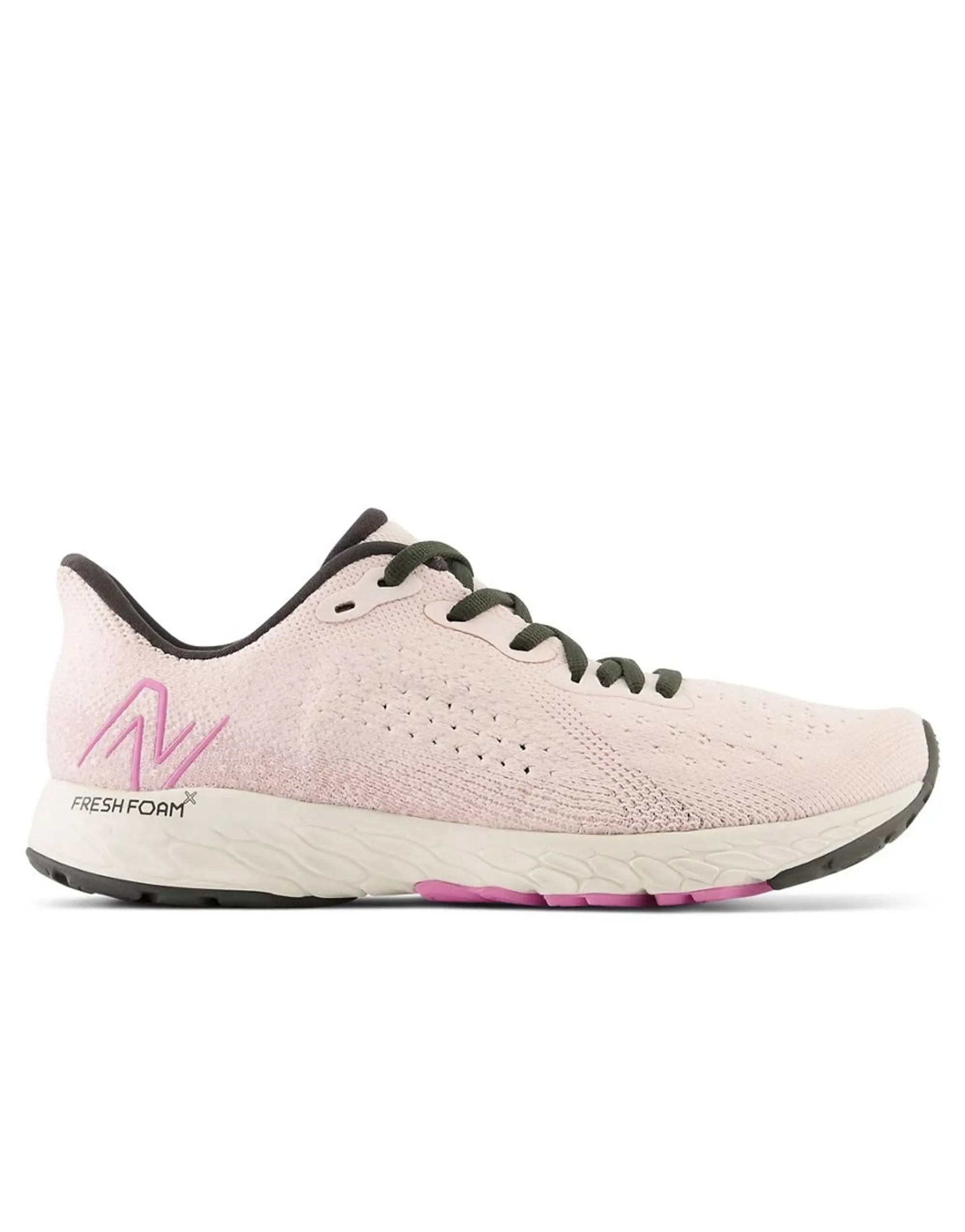New Balance Womens Fresh Foam X Tempo V2 Neutral Running Shoes Washed Pink/Blacktop/Raspberry