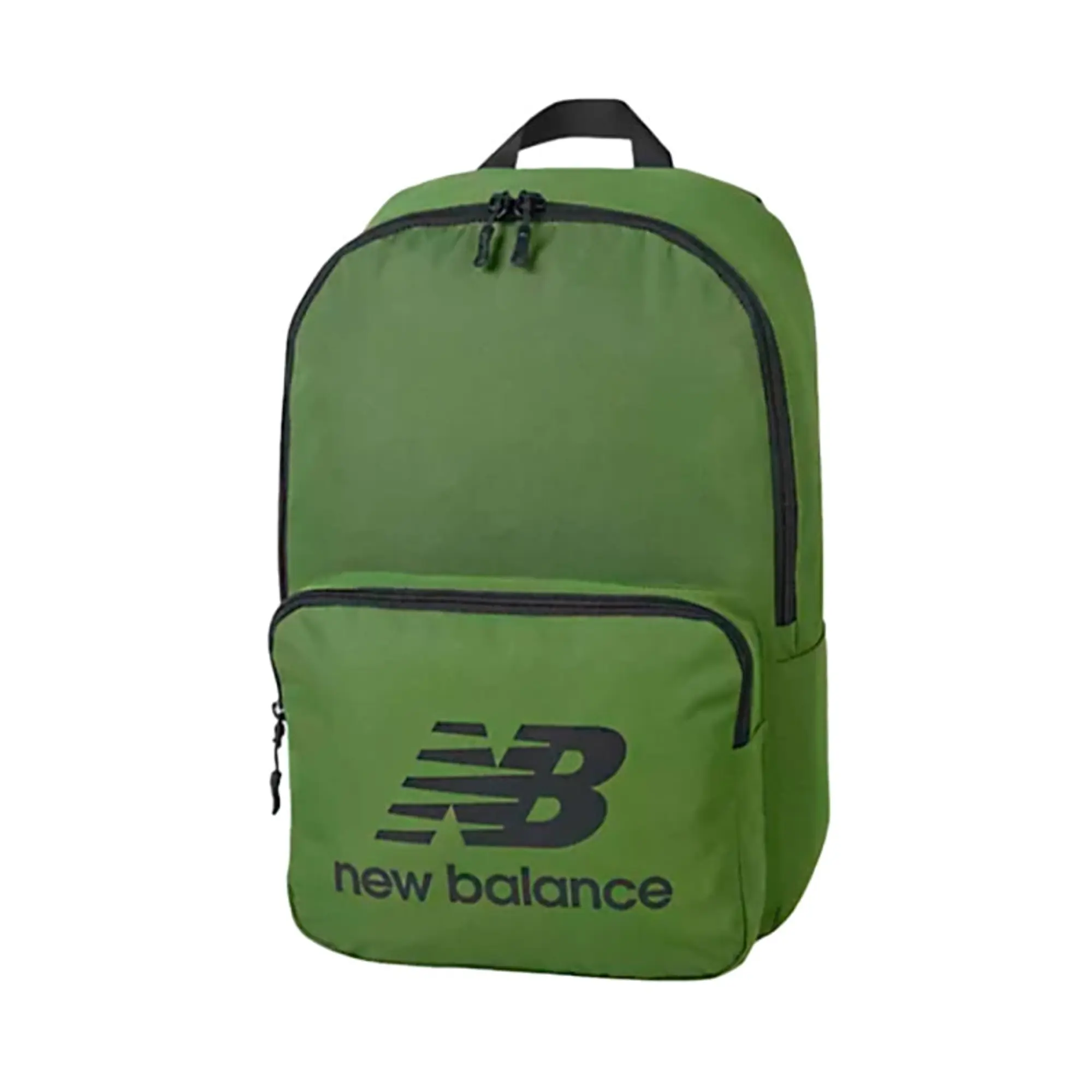New Balance Unisex Team Classic Backpack in Green/Black Polyester