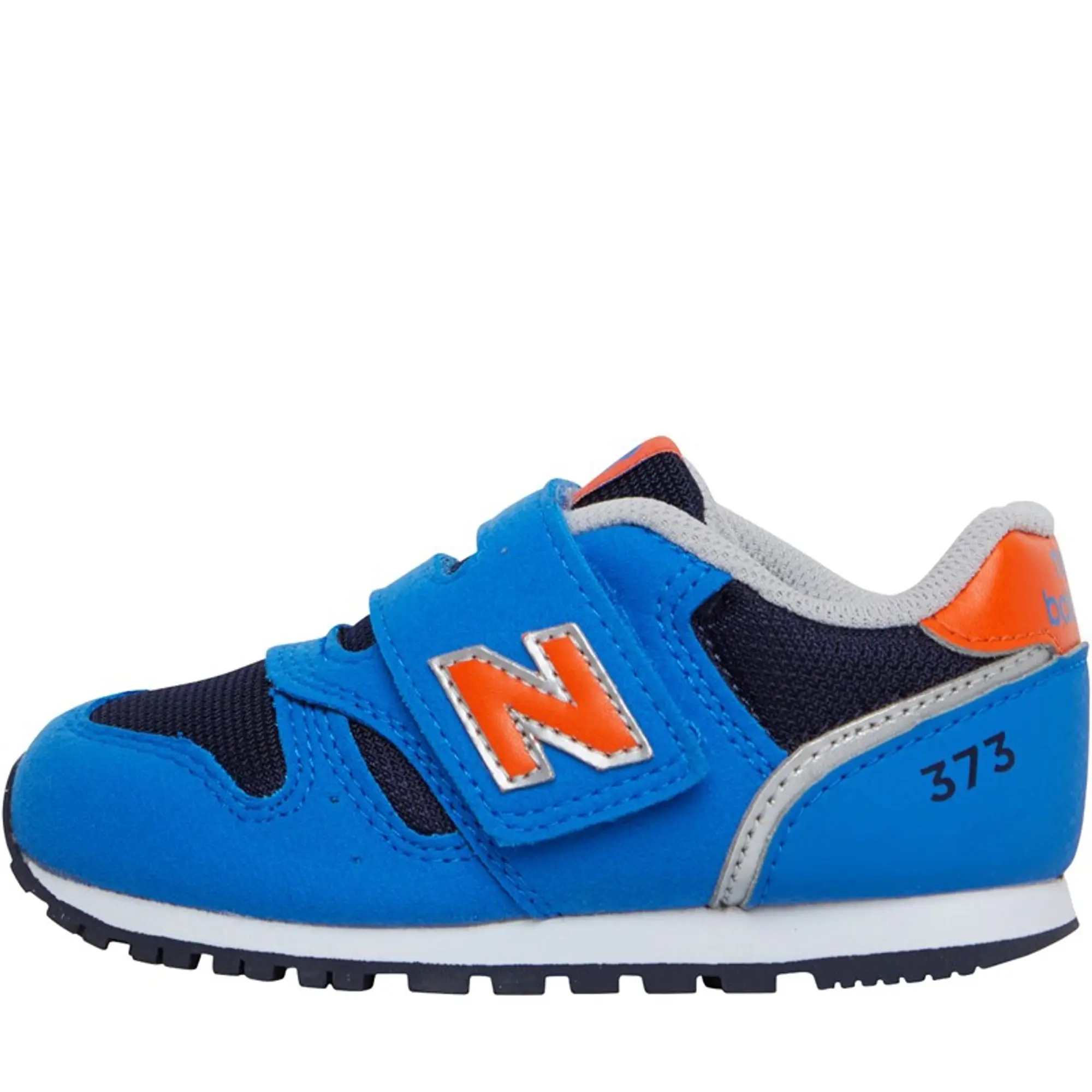 New Balance Infant Boys 373 Hook And Loop Trainers Blue/Navy/Orange